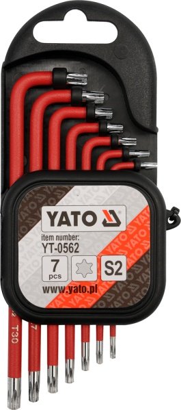 Yato Zestaw klucz imbus powlekanych torx 10 cz. YT-0562
