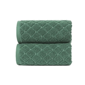 RĘCZNIK 50x90 OLIWIER 100% BAWEŁNA 520g/m2 SZMARAGDOWY