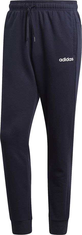 Adidas Spodnie męskie Essentials Plain Tapered Pant Fl granatowe r. S DU0376