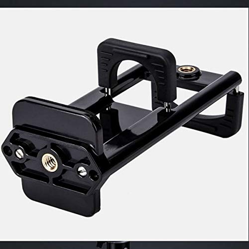 System-S Uniwersalny adapter statywu 2 w 1 nasadka z gwintem uchwyt zaciskowy adapter do tabletu PC i smartfona