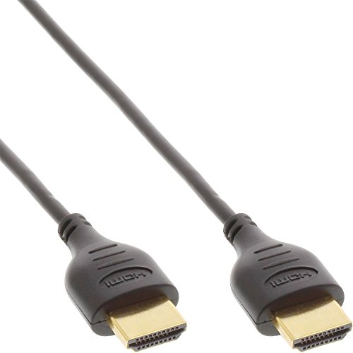 InLine 4K - UltraHD - Kabel Superslim HDMI czarny - 1m 17501S