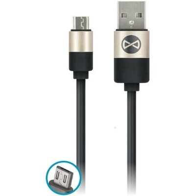 FOREVER FOREVER USB-microUSB 1M modern czarny