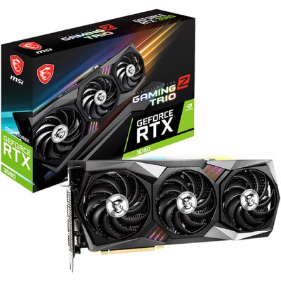 MSI GeForce RTX 3080 Gaming Z Trio 10GB GDDR6 RTX 3080 GAMING Z TRIO 10G LHR RTX 3080 GAMING Z TRIO 10G LHR