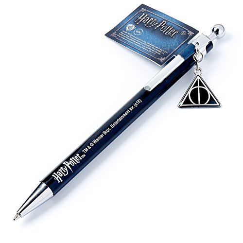 Harry Potter Deathly Hallows długopis, czarny, 1 Stück (1er Pack), Patrz opis syntetyku