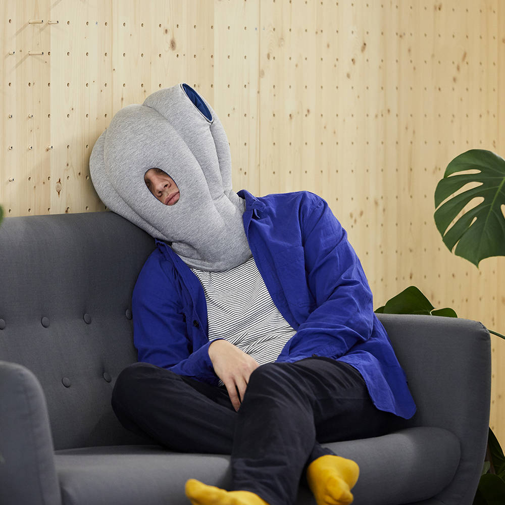 Ostrichpillow Poduszka do drzemki Ostrichpillow ORIGINAL - sleepy blue