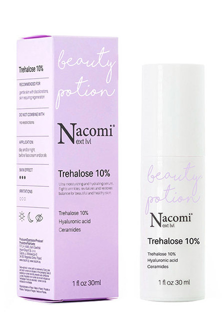 NACOMI Next Level Trehaloza 10% multifunkcyjne serum do twarzy 30ml