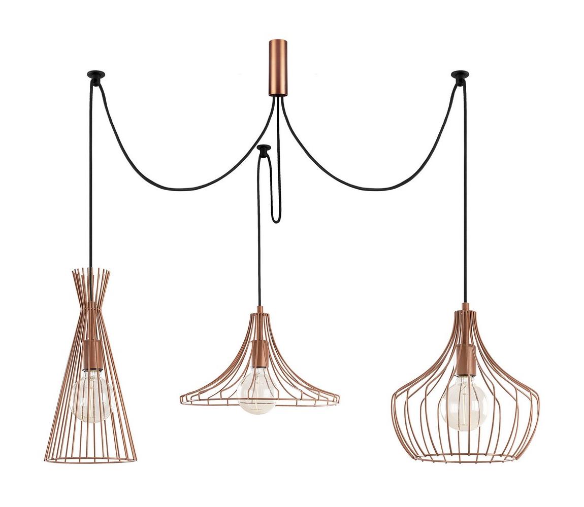 Żyrandol na lince MEZOPOTAMYA 3xE27/40W/230V