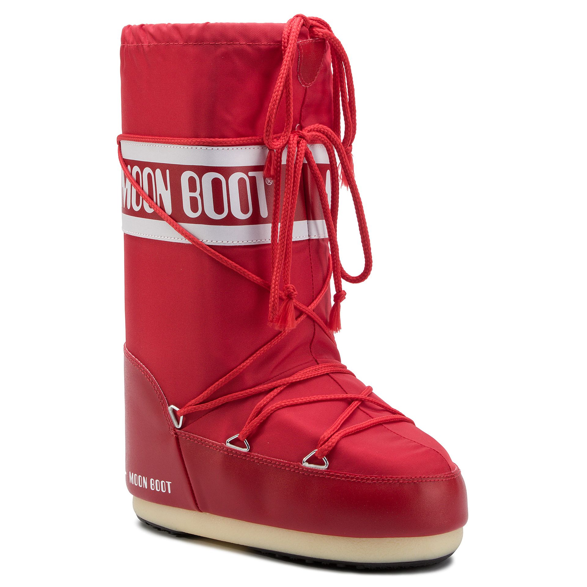 Śniegowce MOON BOOT - Nylon 14004400003 Rosso D