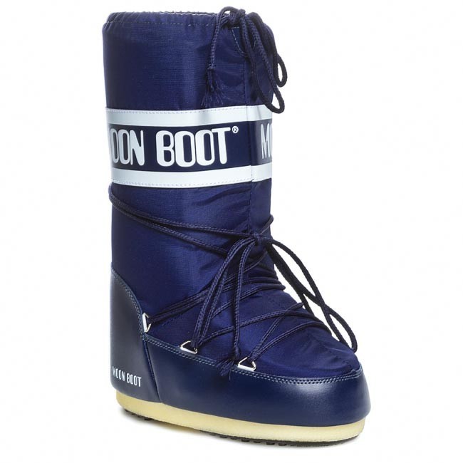 Śniegowce Moon Boot - Nylon 14004400002 Blue M