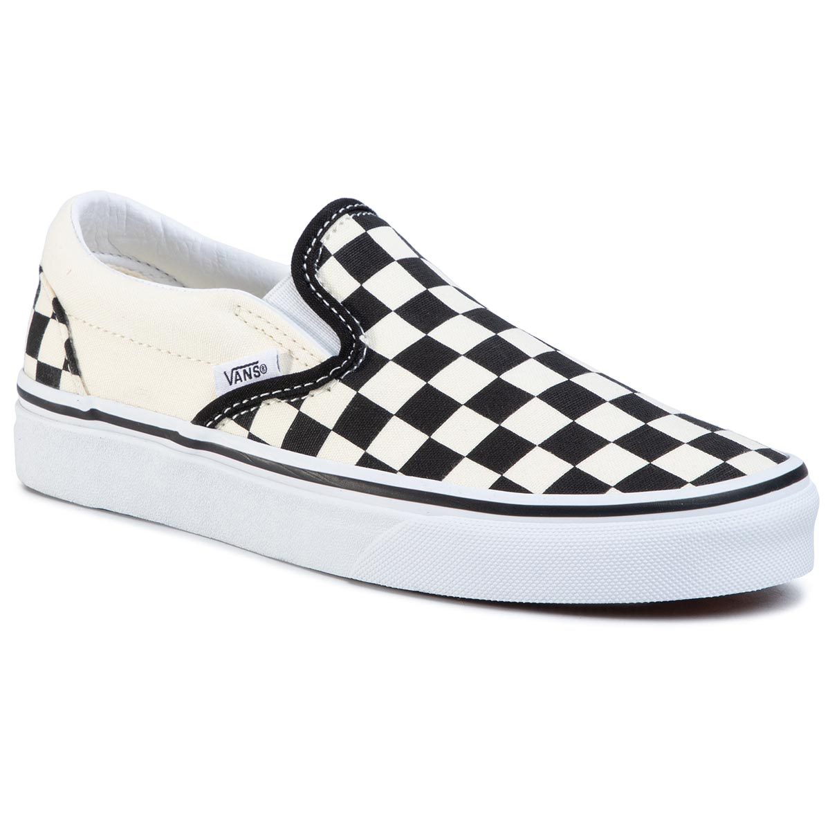 Vans Tenisówki Classic Slip-On VN000EYEBWW1 Blk/Whtchckerboard/Wht