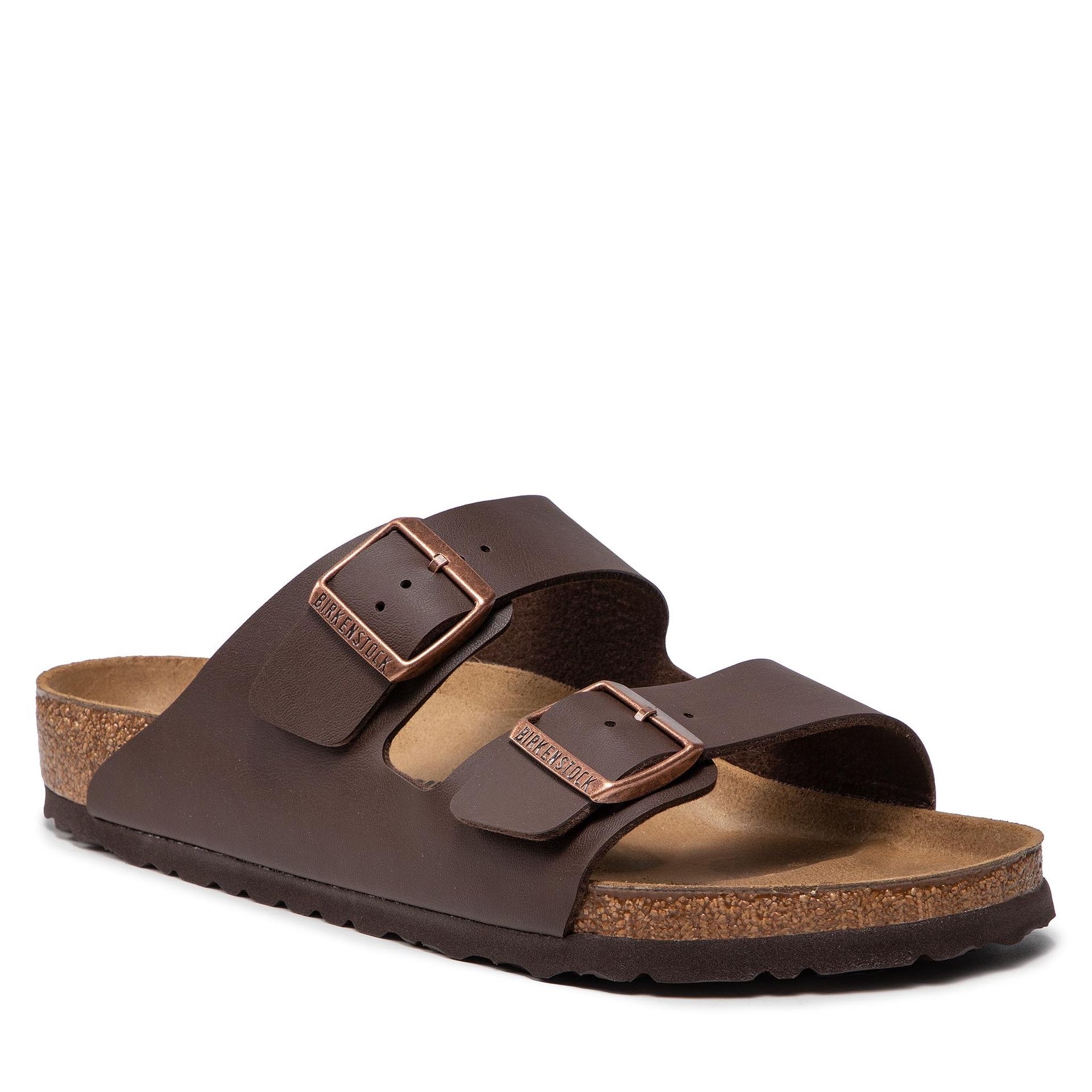 Klapki BIRKENSTOCK - Arizona 0051701 Dark Brown