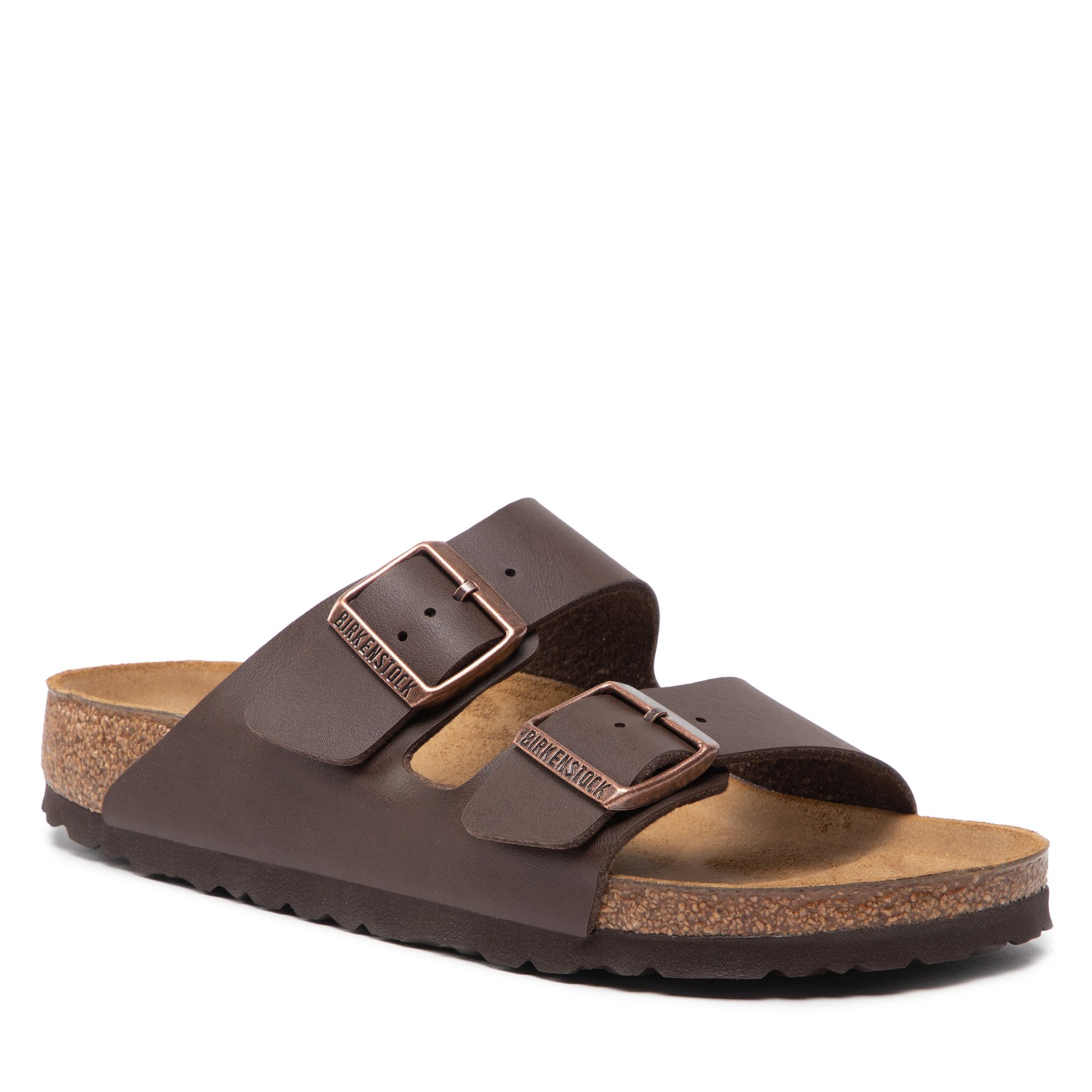 Klapki BIRKENSTOCK - Arizona 0051703 Dark Brown
