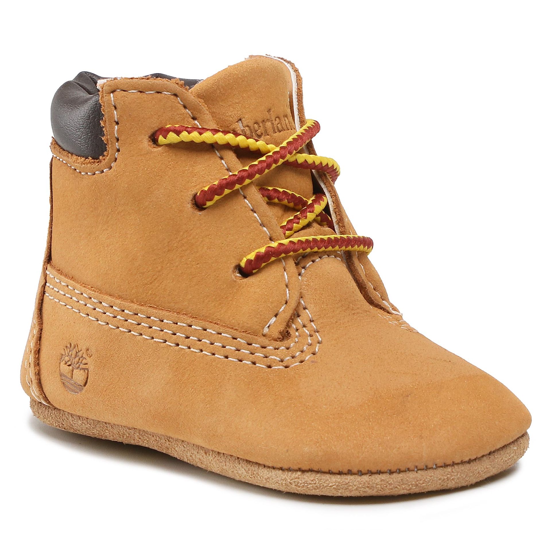 Timberland Trzewiki Crib Bt W/Hat 9589R/TB09589R2311 Wheat/Wheat