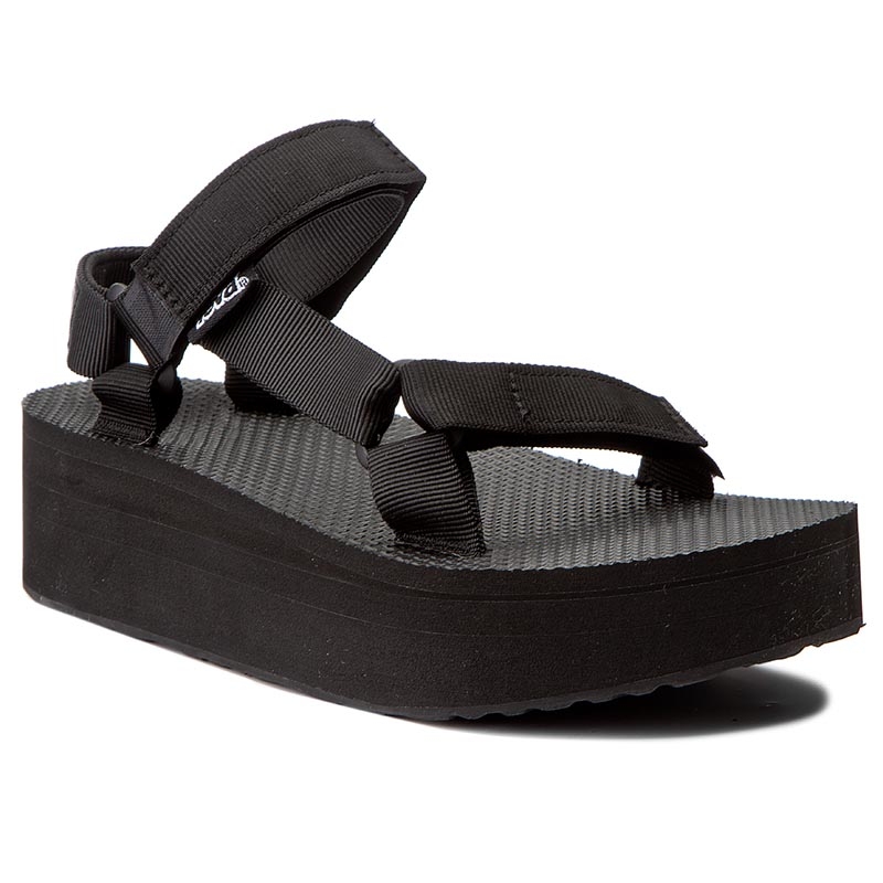 Teva Sandały Flatform Universal 1008844 Black
