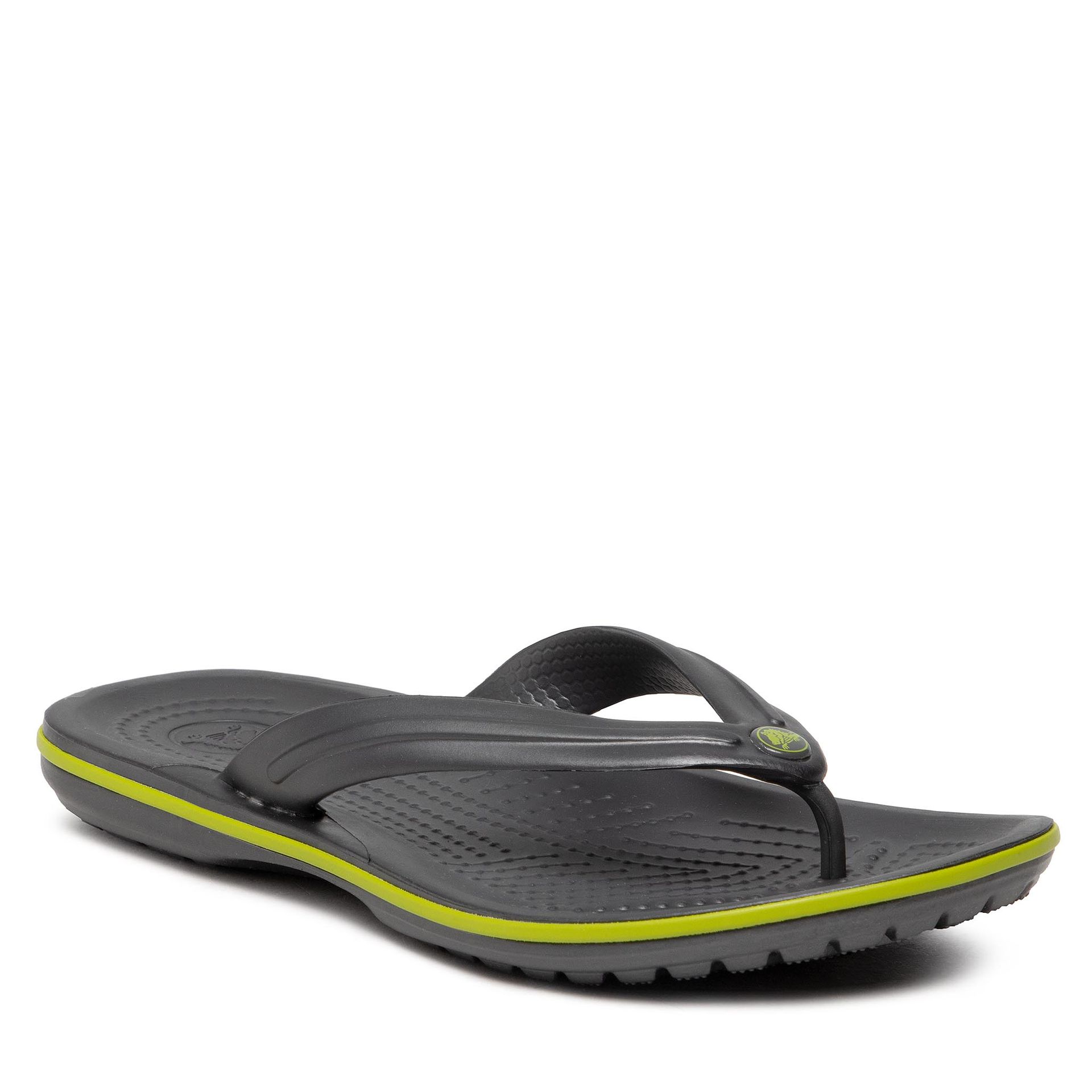 Crocs Japonki Crocband Flip 11033 Graphite/Volt Green