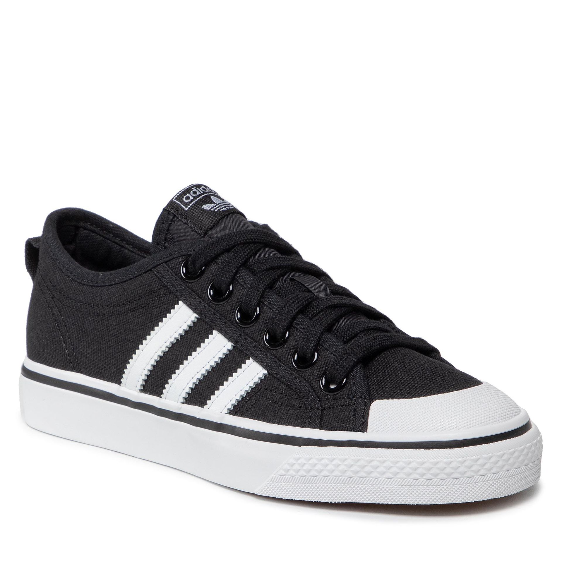 Adidas Buty Nizza CQ2332 Cblack/Ftwwht/Ftwwht