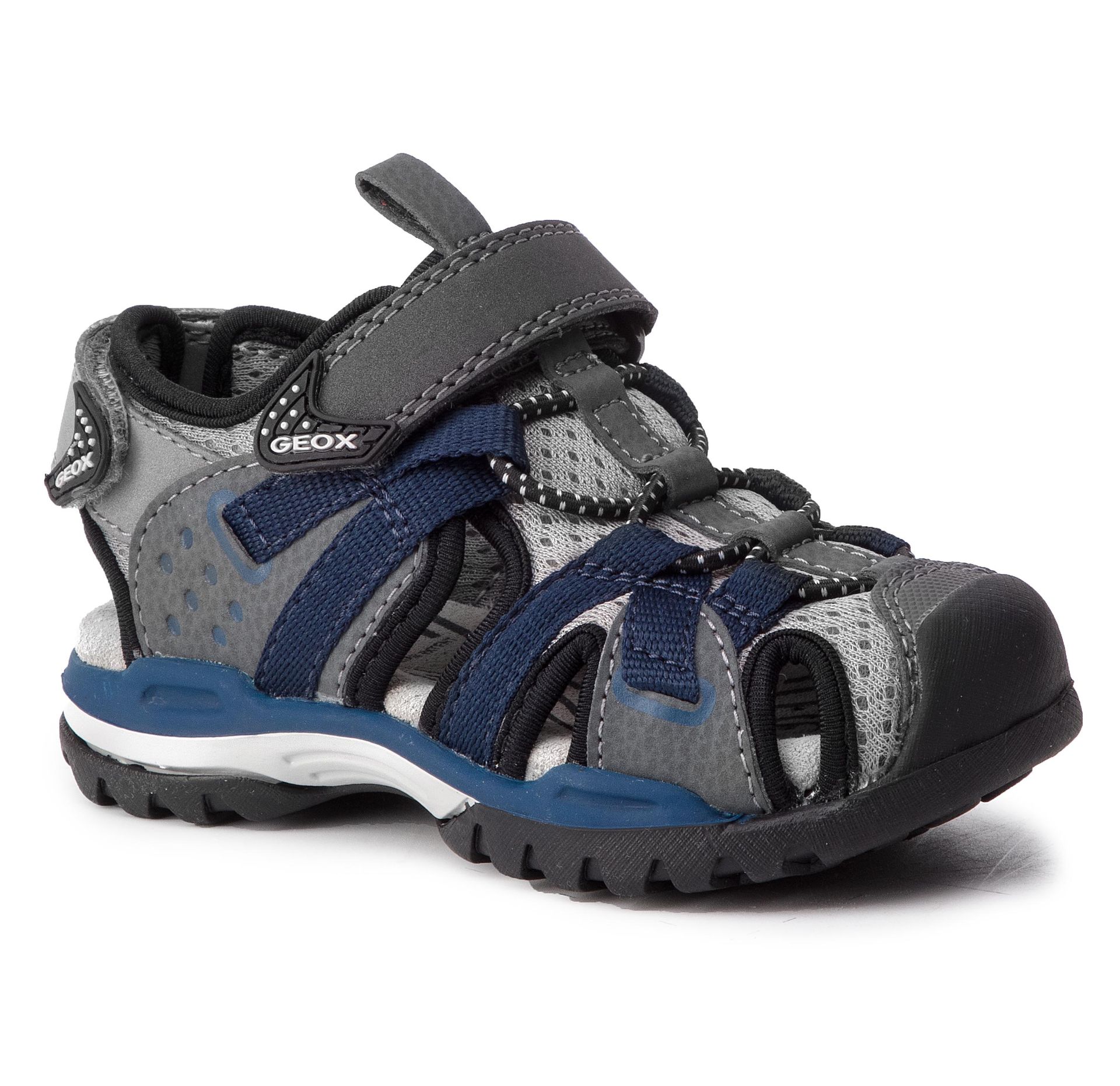 Geox Sandały J Borealis B. B J920RB 0CE14 C0739 M Dk Grey/Navy Sandały J Borealis B. B J920RB 0CE14 C0739 M Dk Grey/Navy