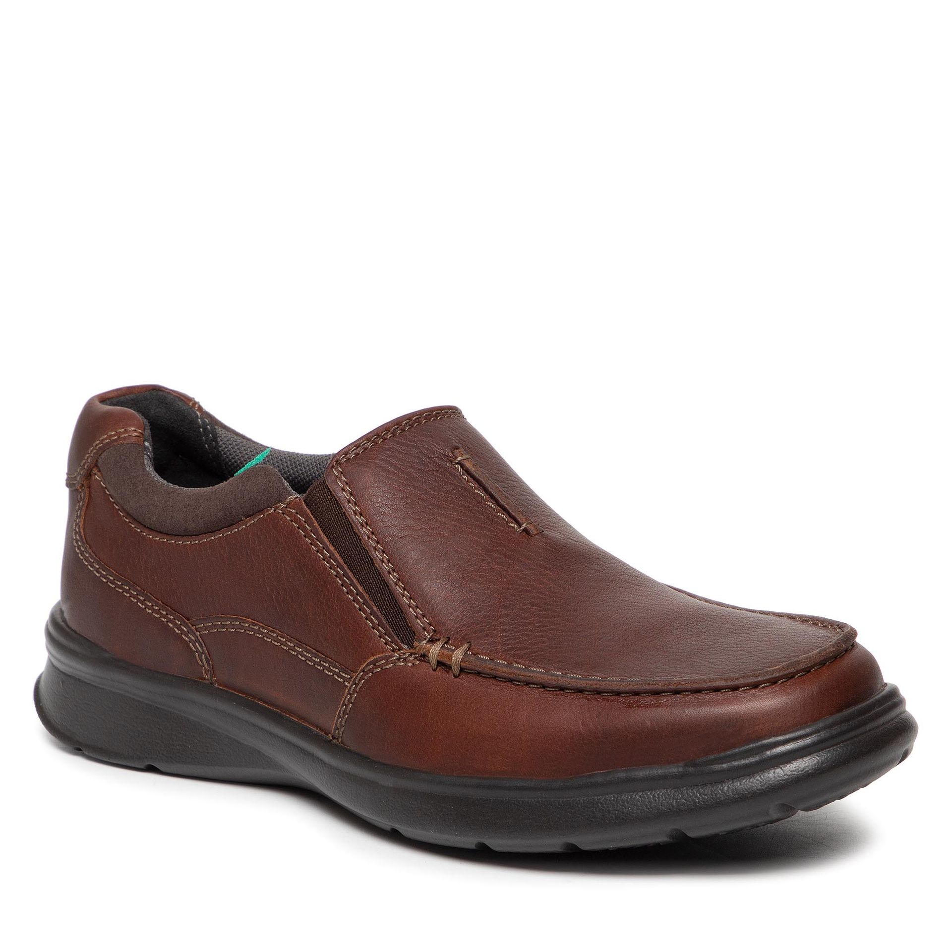 Clarks Półbuty Cotrell Free 261315667 Tobacco Leather