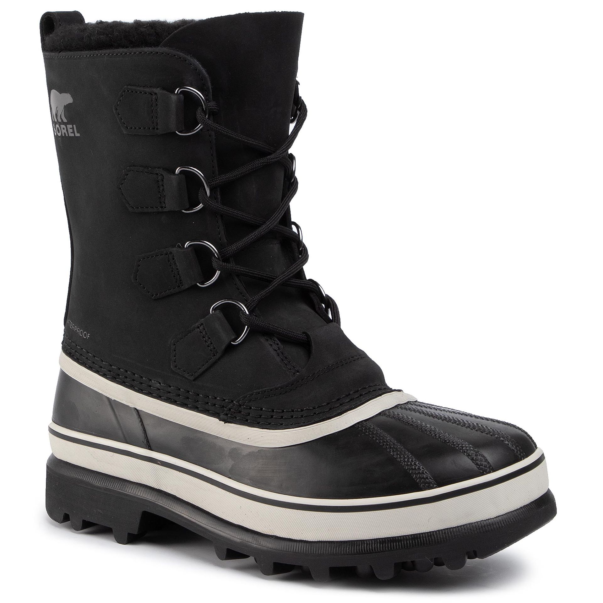 Śniegowce SOREL - Caribou NM1000 Black/Dark Stone 016