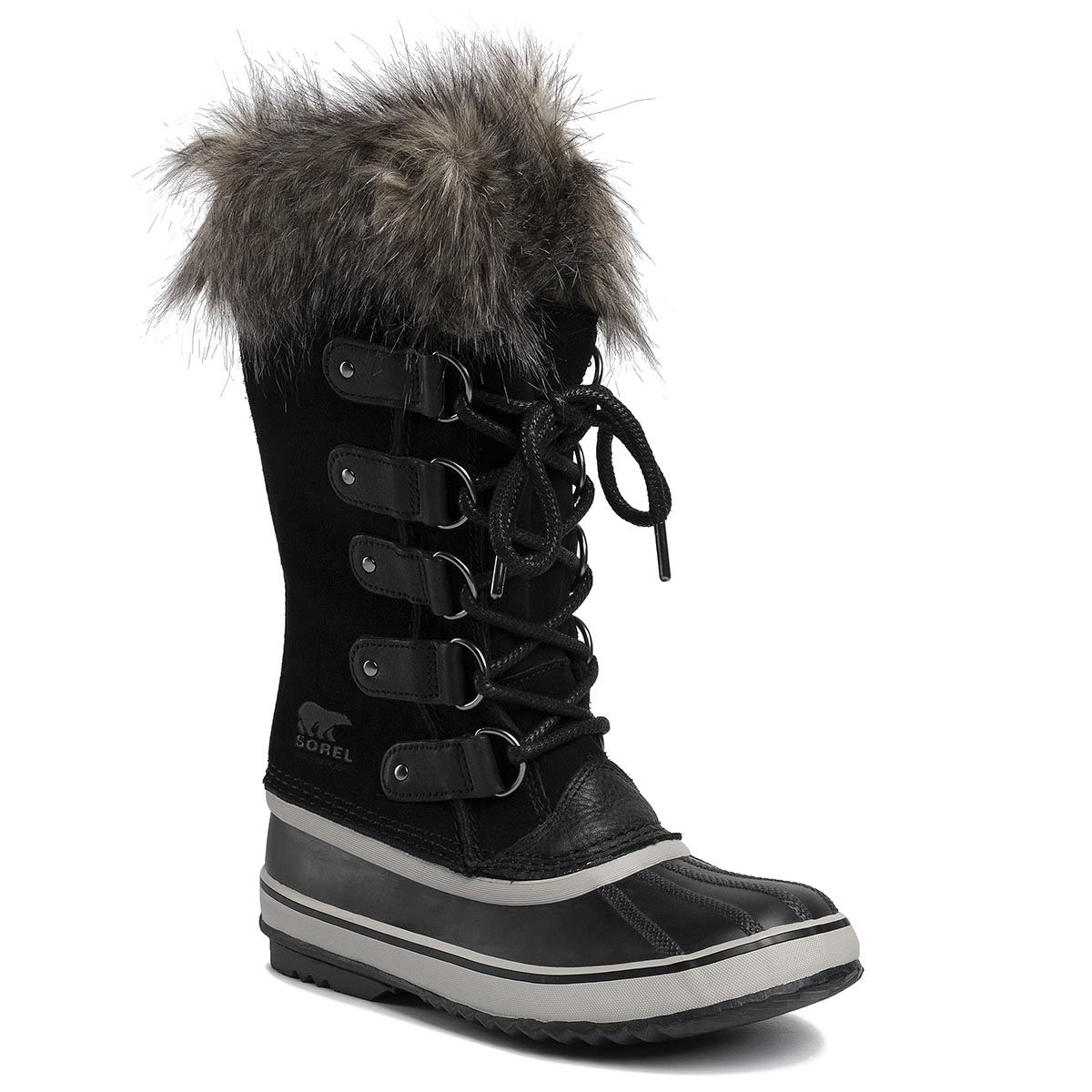 Sorel Śniegowce Joan Of Arctic NL3481 Black/Quarry 010