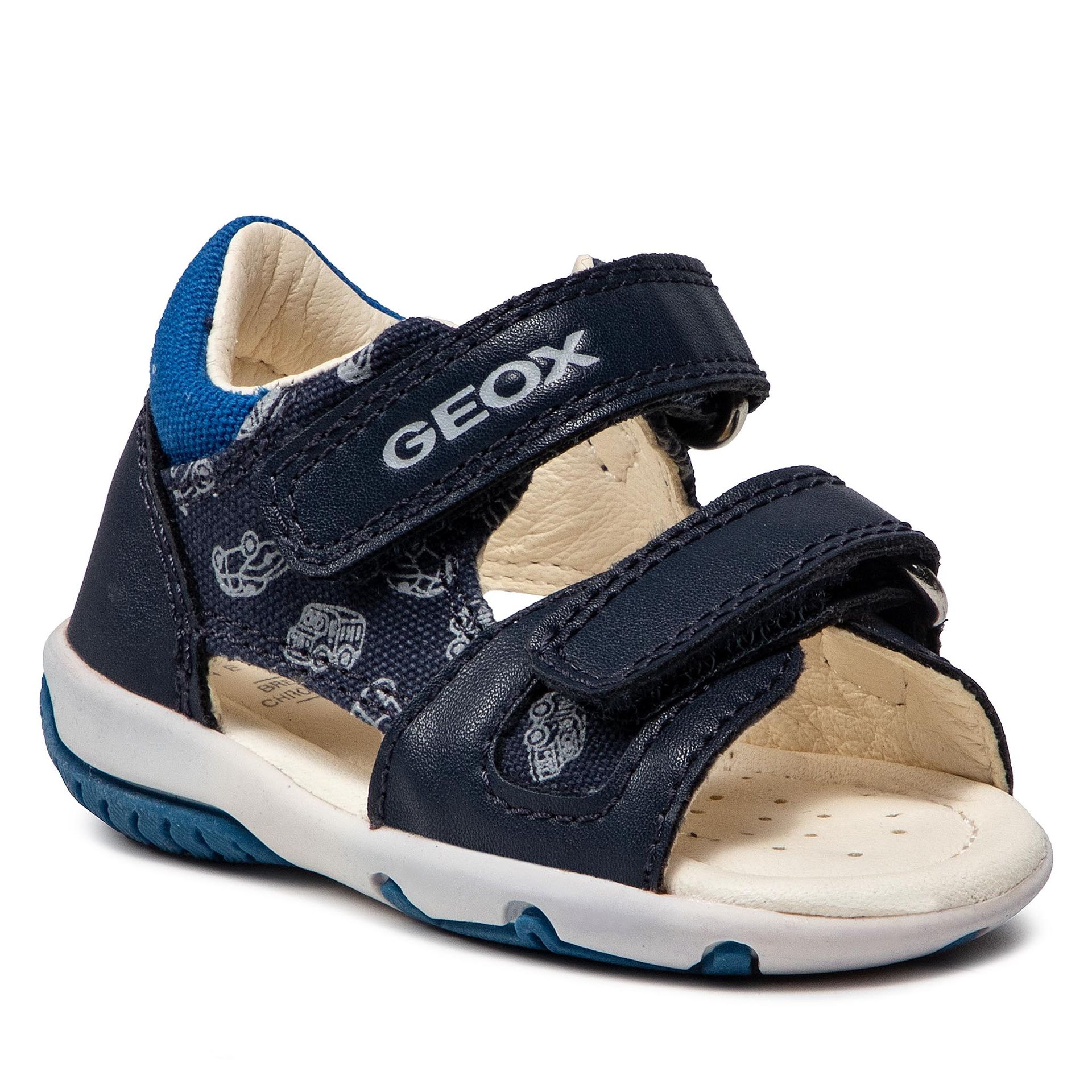 Geox Sandały B S.Elba B. A B02L8A 01054 C4226 Navy/Royal