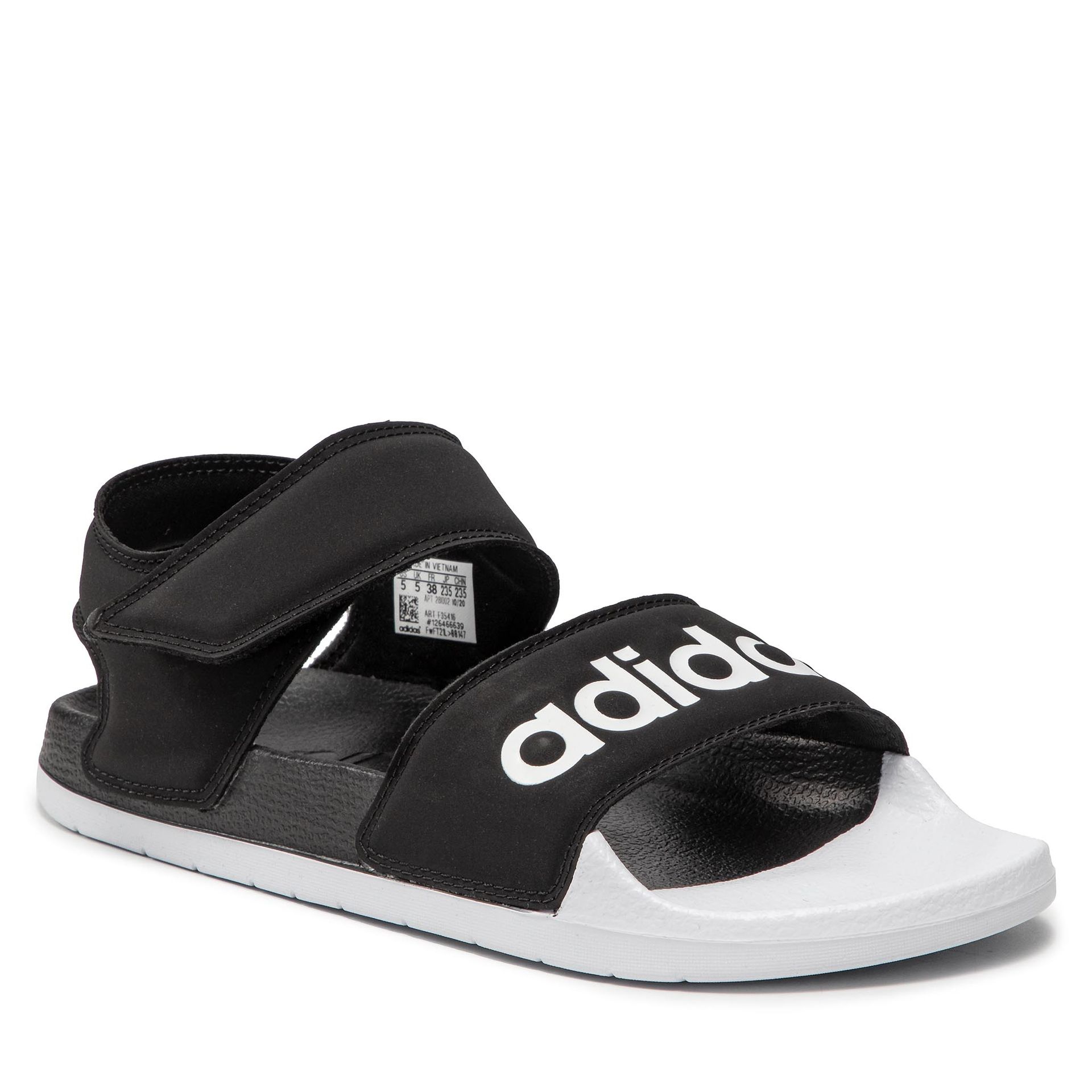 Adidas Sandały adilette Sandal F35416 Cblack/Ftwwht/Cblack