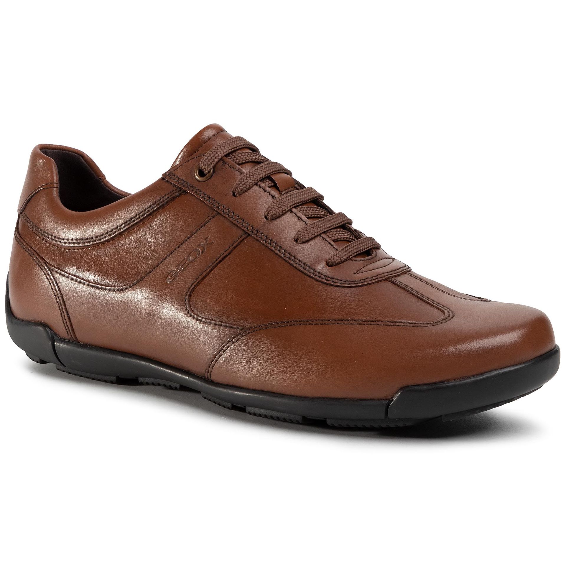 Geox Półbuty U Edgware A U023BA 043BC C6001 Cognac