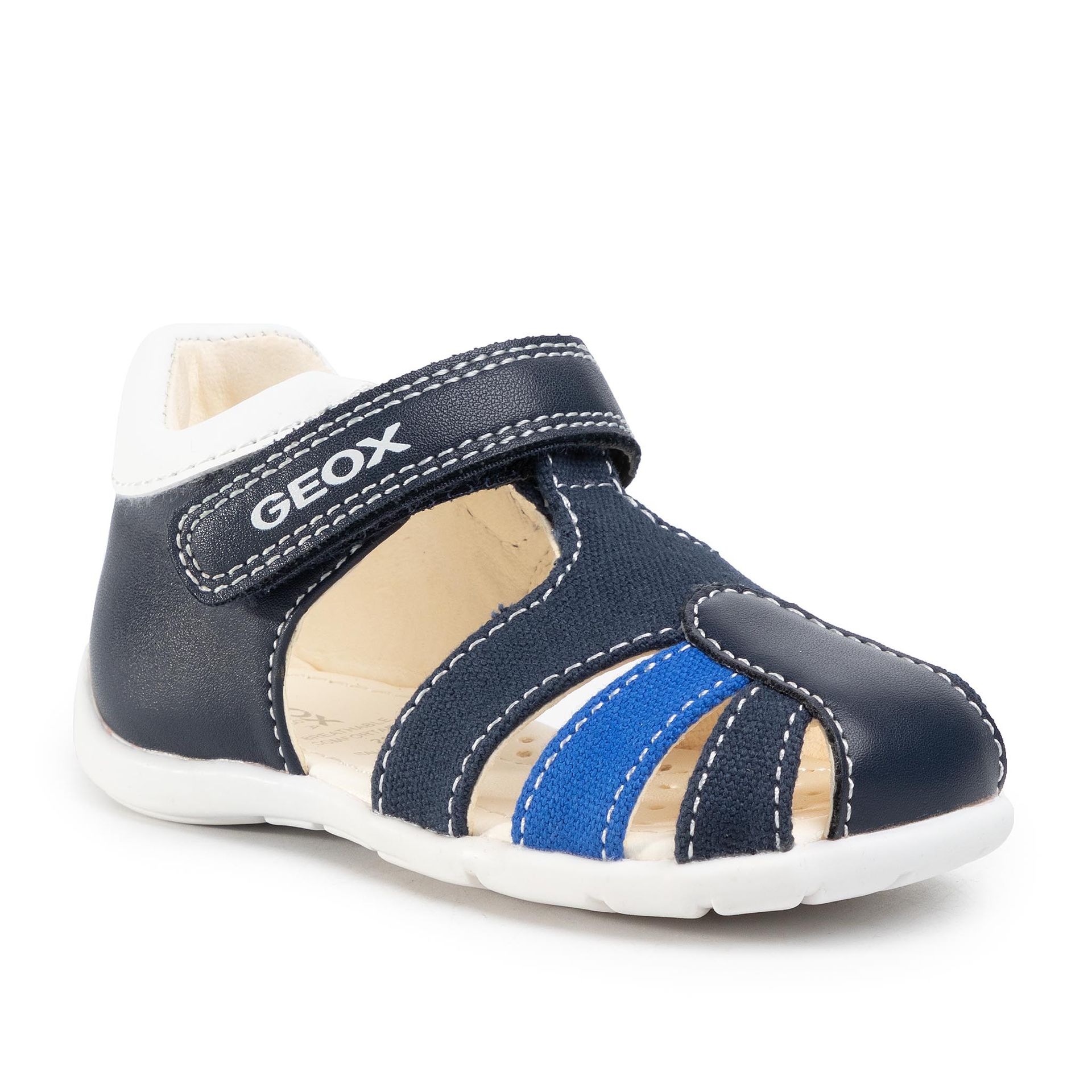 Geox Sandały B Elthan B. C B021PC 05410 C4226 Navy/Royal