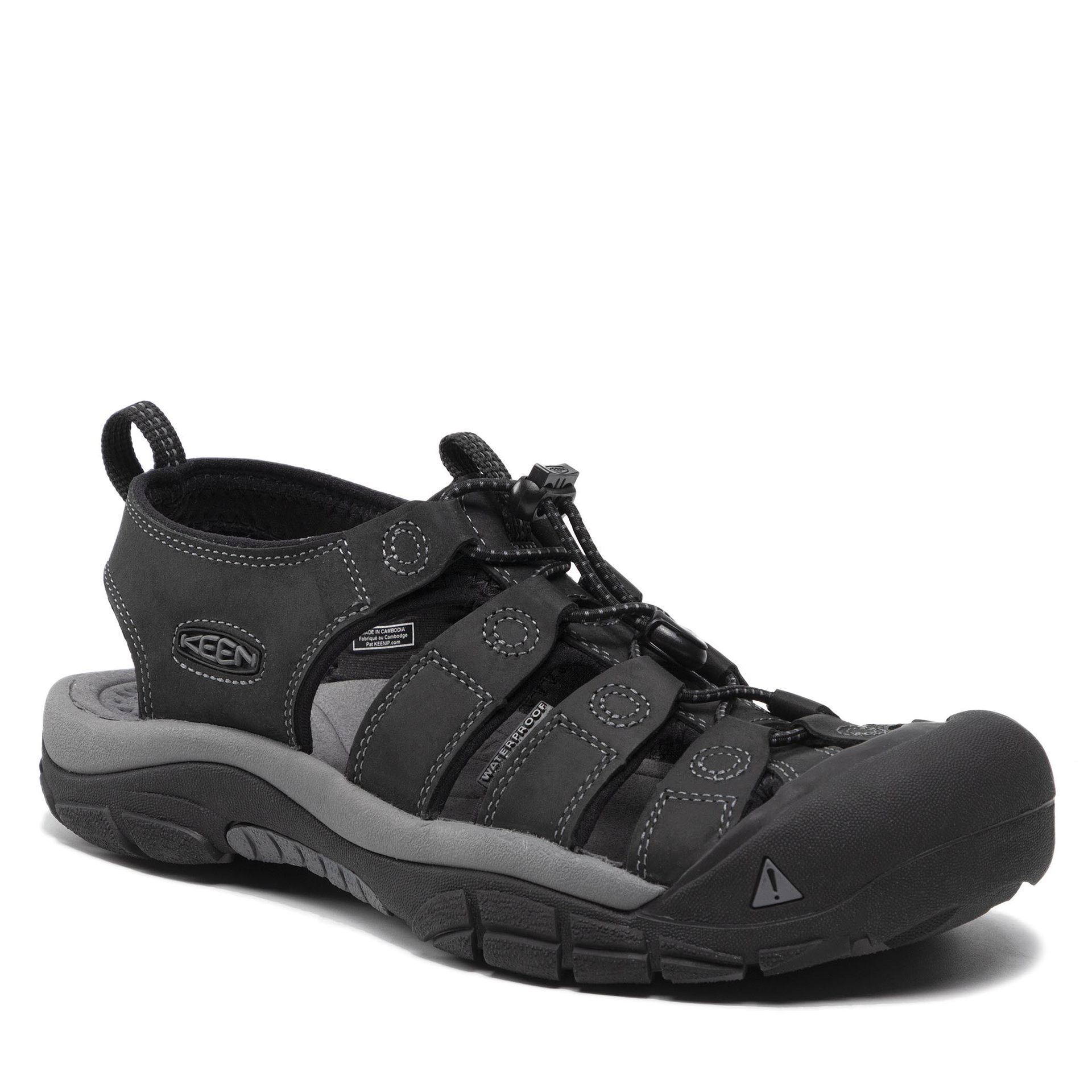 Keen Sandały Newport 1022247 Black/Steel Grey