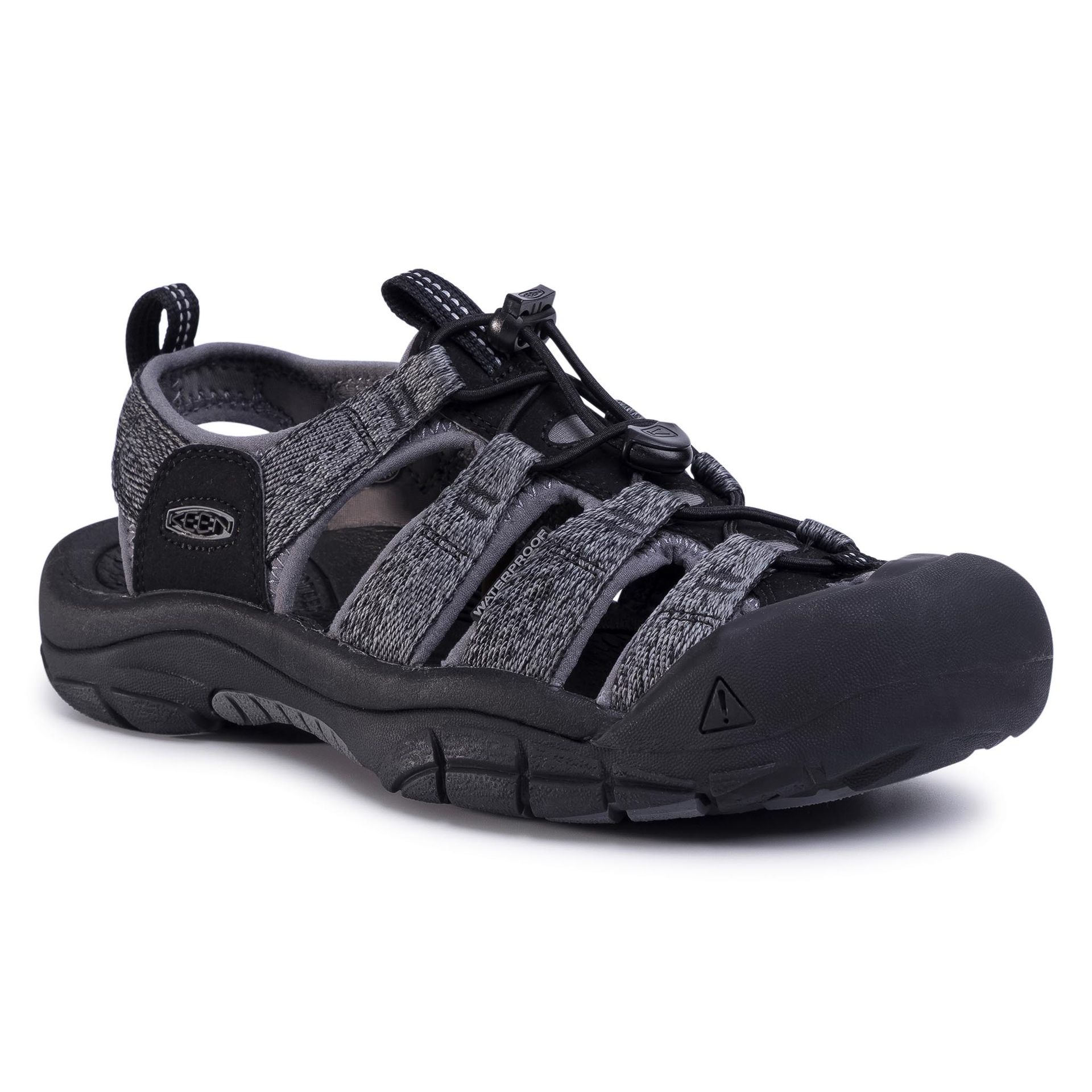 Keen Sandały Newport H2 1022252 Black/Steel Grey