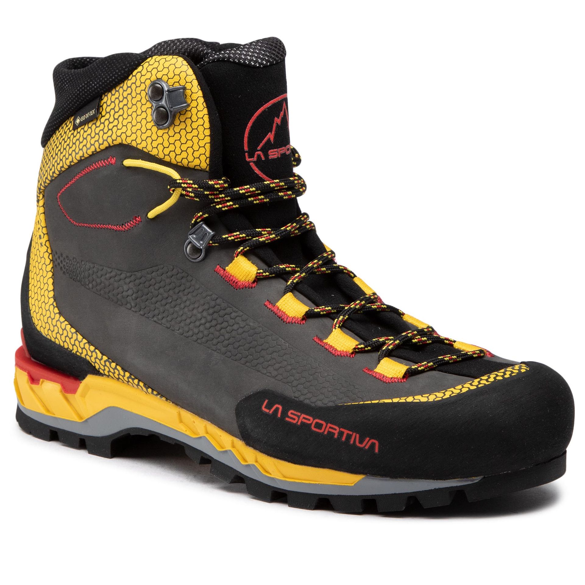 Trekkingi LA SPORTIVA - Trango Tech Leather Gtx GORE-TEX 21S999100 Black/Yellow