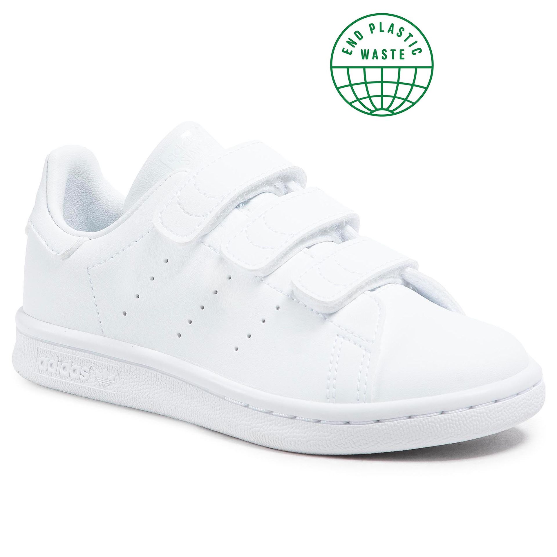 Adidas Buty Stan Smith Cf C FX7535 Ftwwht/Ftwwht/Ftwwht
