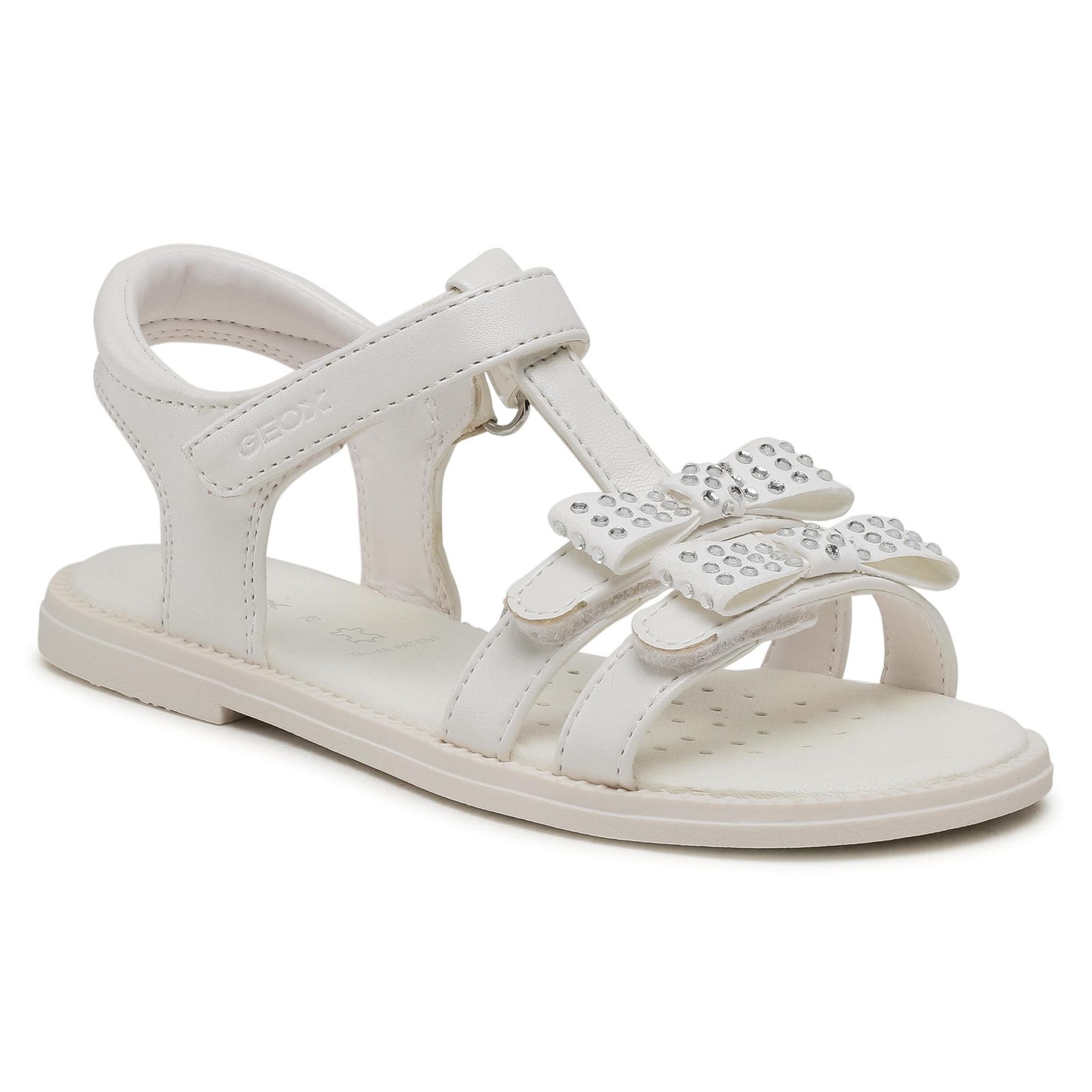 Geox Sandały J S.Karly G.G J1535G 000NF C1000 S White