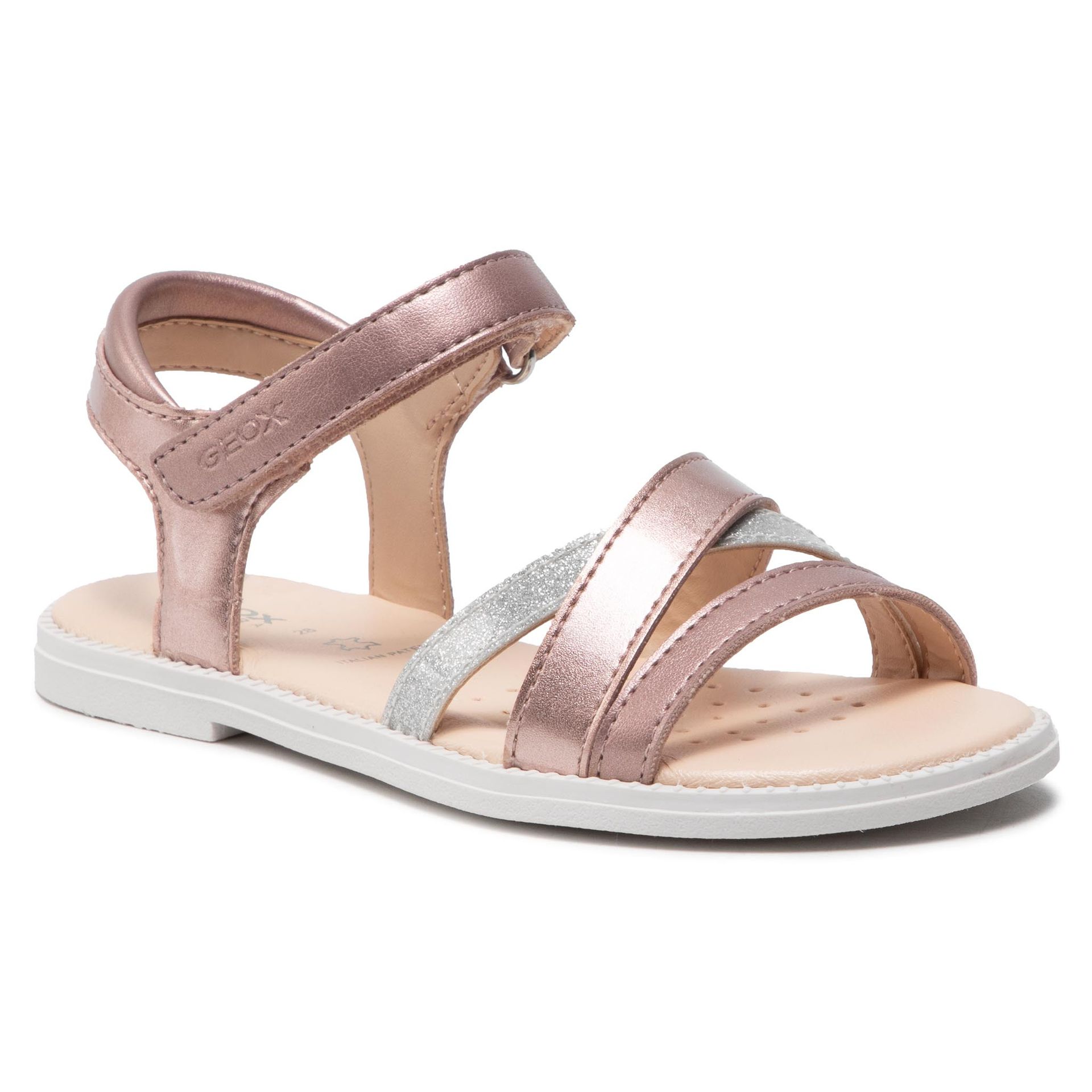 Geox Sandały J S.Karly G.D J5235D OHINF C8011 S Rose