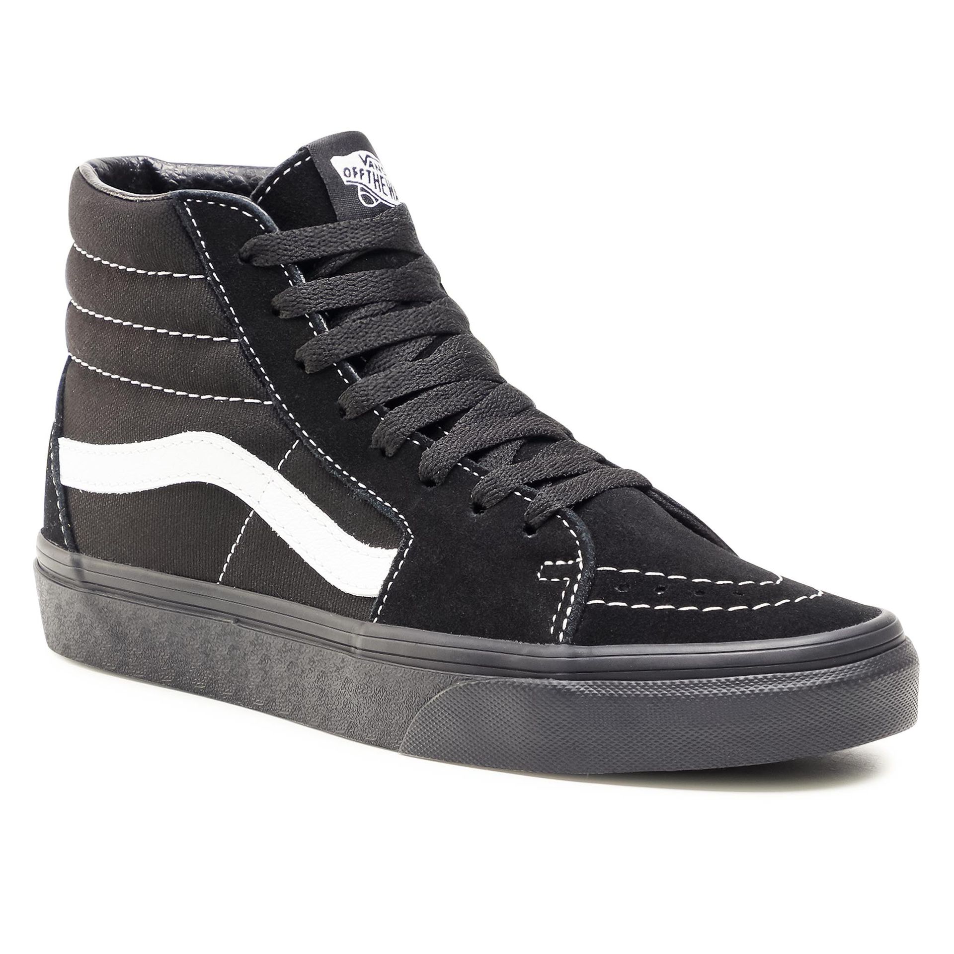 Vans Sneakersy Sk8-Hi VN0A32QG5WU1 (Suede/Canavas)Blkblktrwht