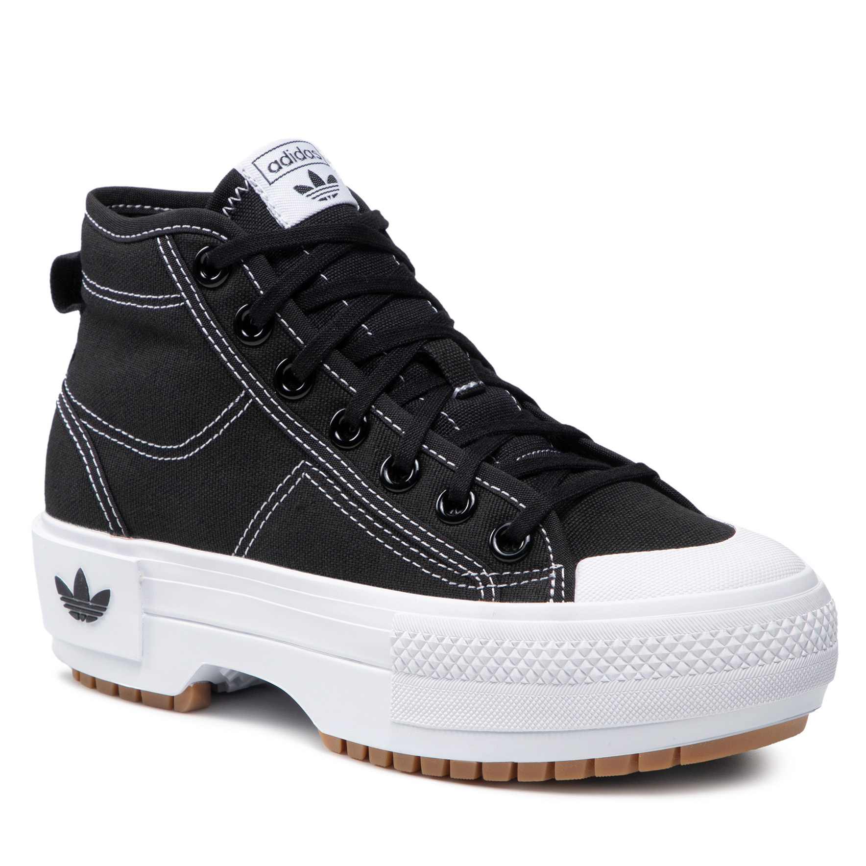 Buty adidas - Nizza Trek W GZ8857 Cblack/Ftwwht/Gum3