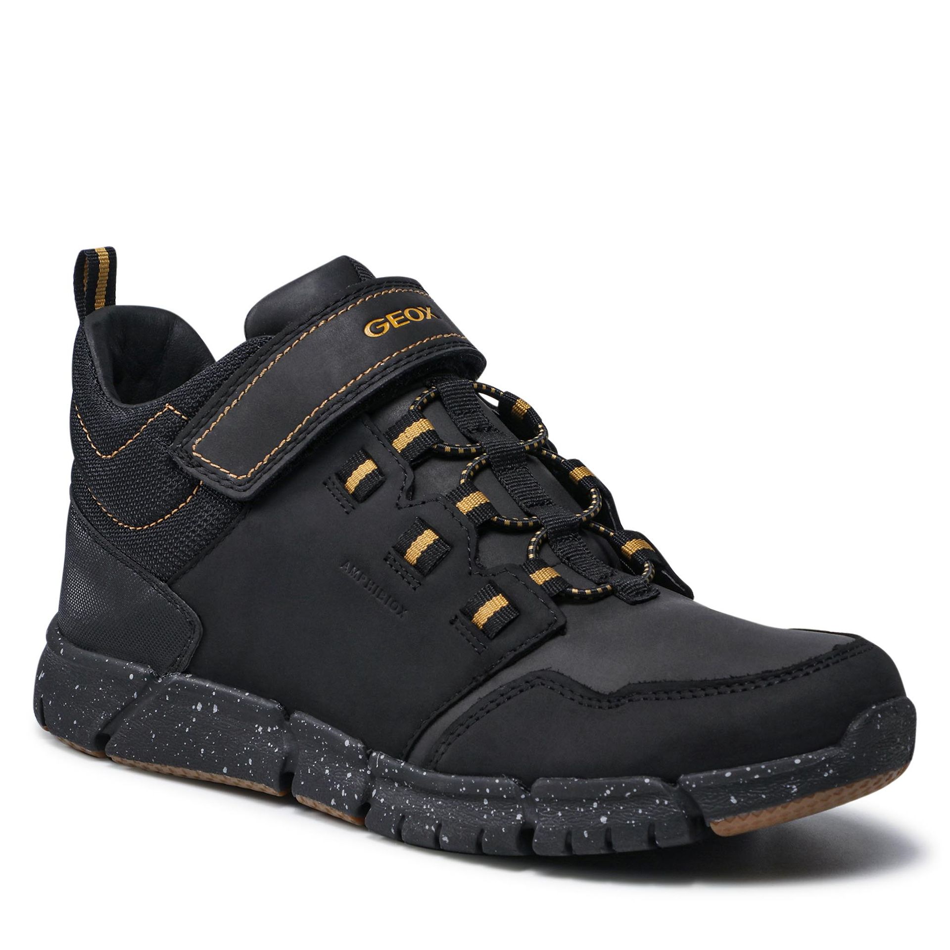 Geox Trzewiki J Flexyper B.B Abx A J949XA 032FU C9241 S Black/Dk Yellow