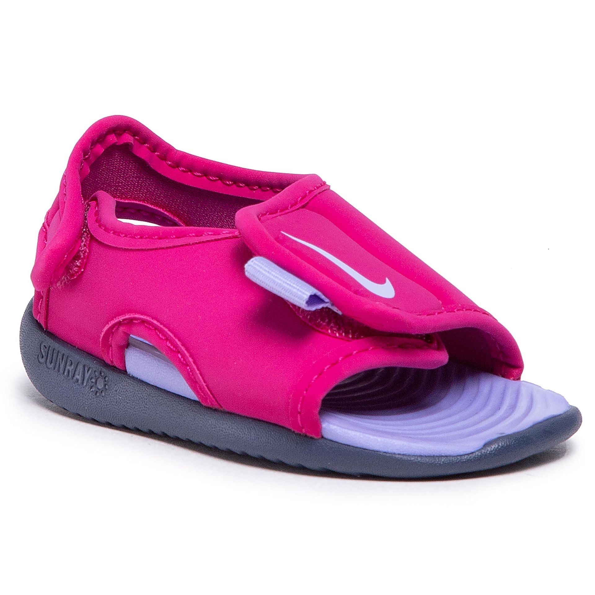 Nike Sandały Sunray Adjust 5 V2 (TD) DB9566 600 Fireberry/Purple Pulse