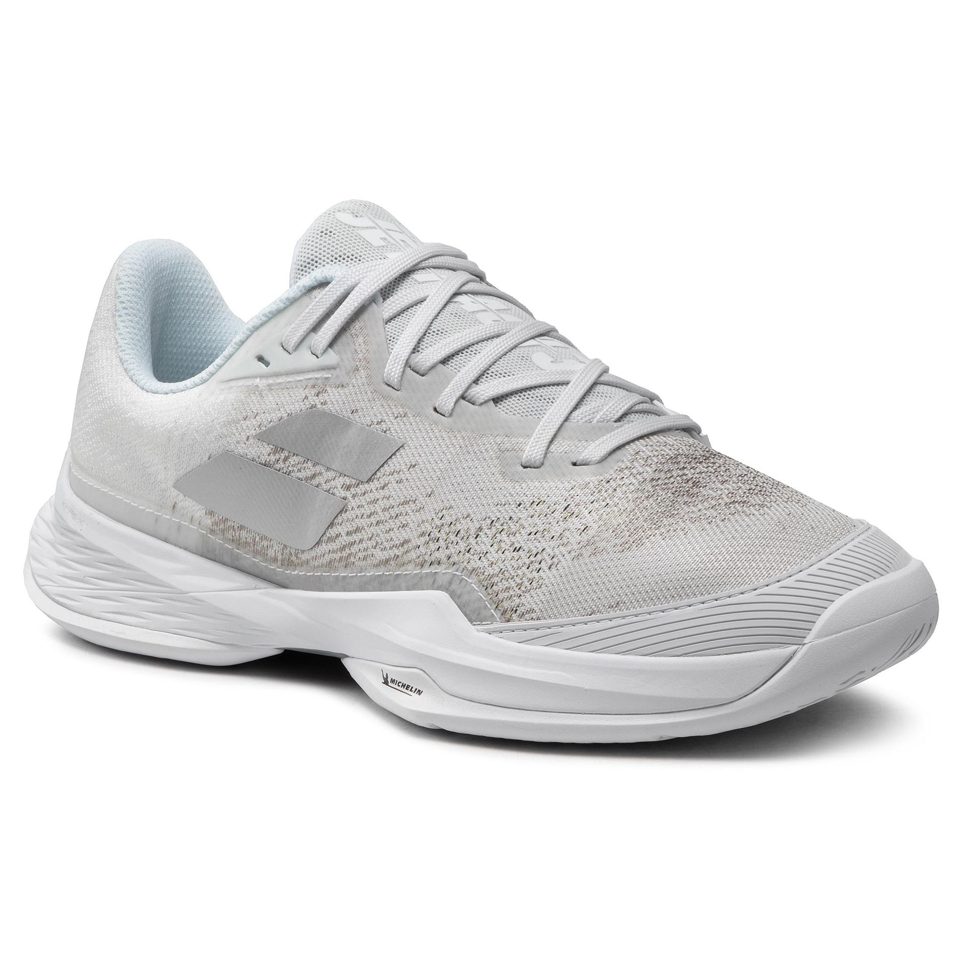 Babolat Buty Jet Mach 3 All Court 30S21629 White/Silver