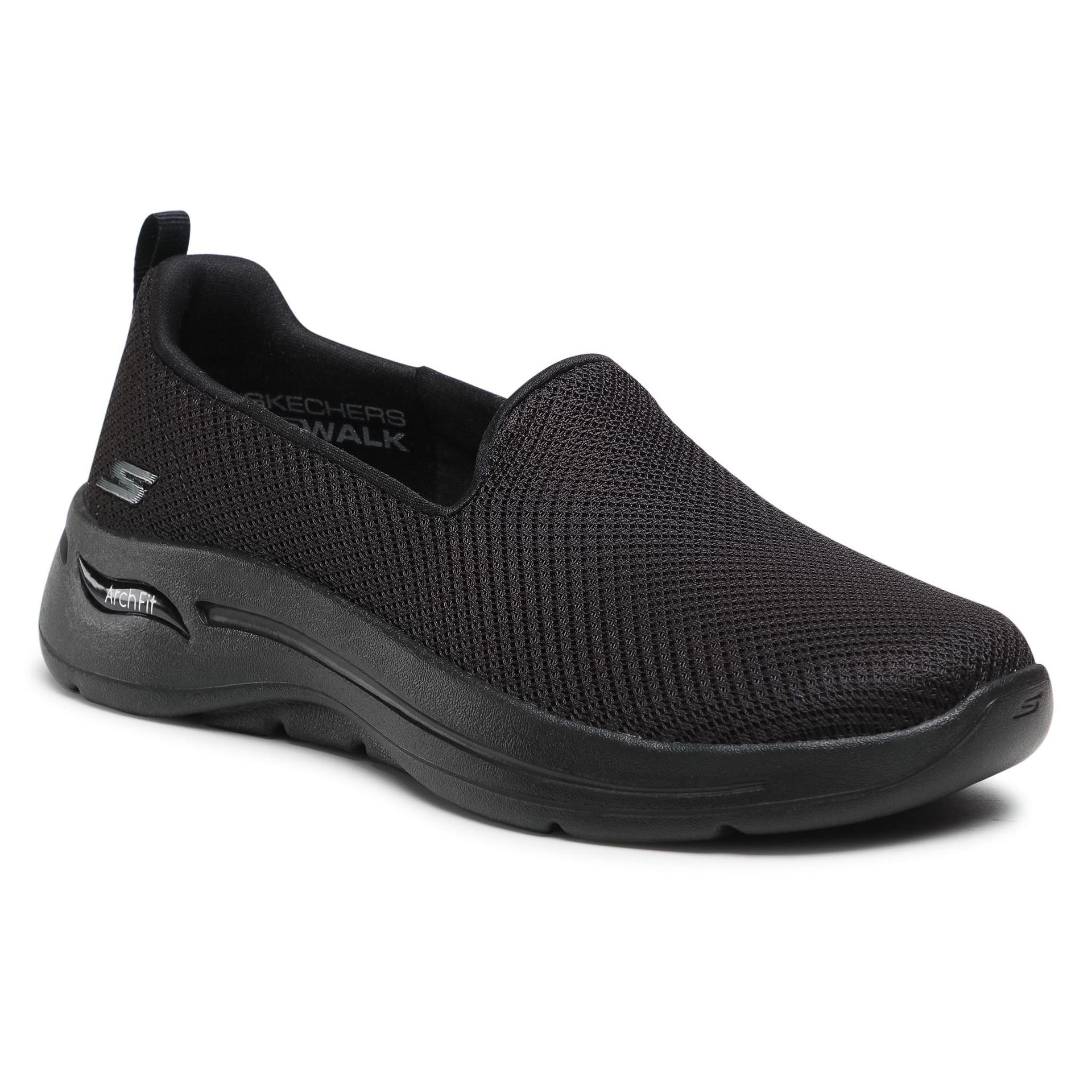 Skechers Półbuty Go Walk Arch Fit 124401/BBK Black