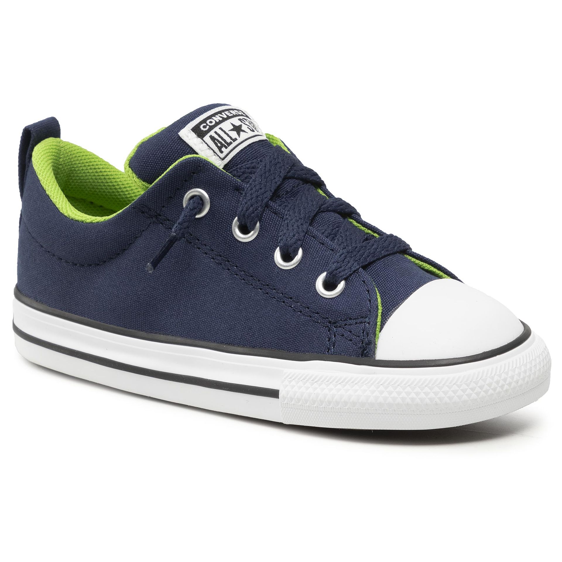 Converse Trampki Ctas Street Slip 770718C Midnight Navy/Bold Wasabi