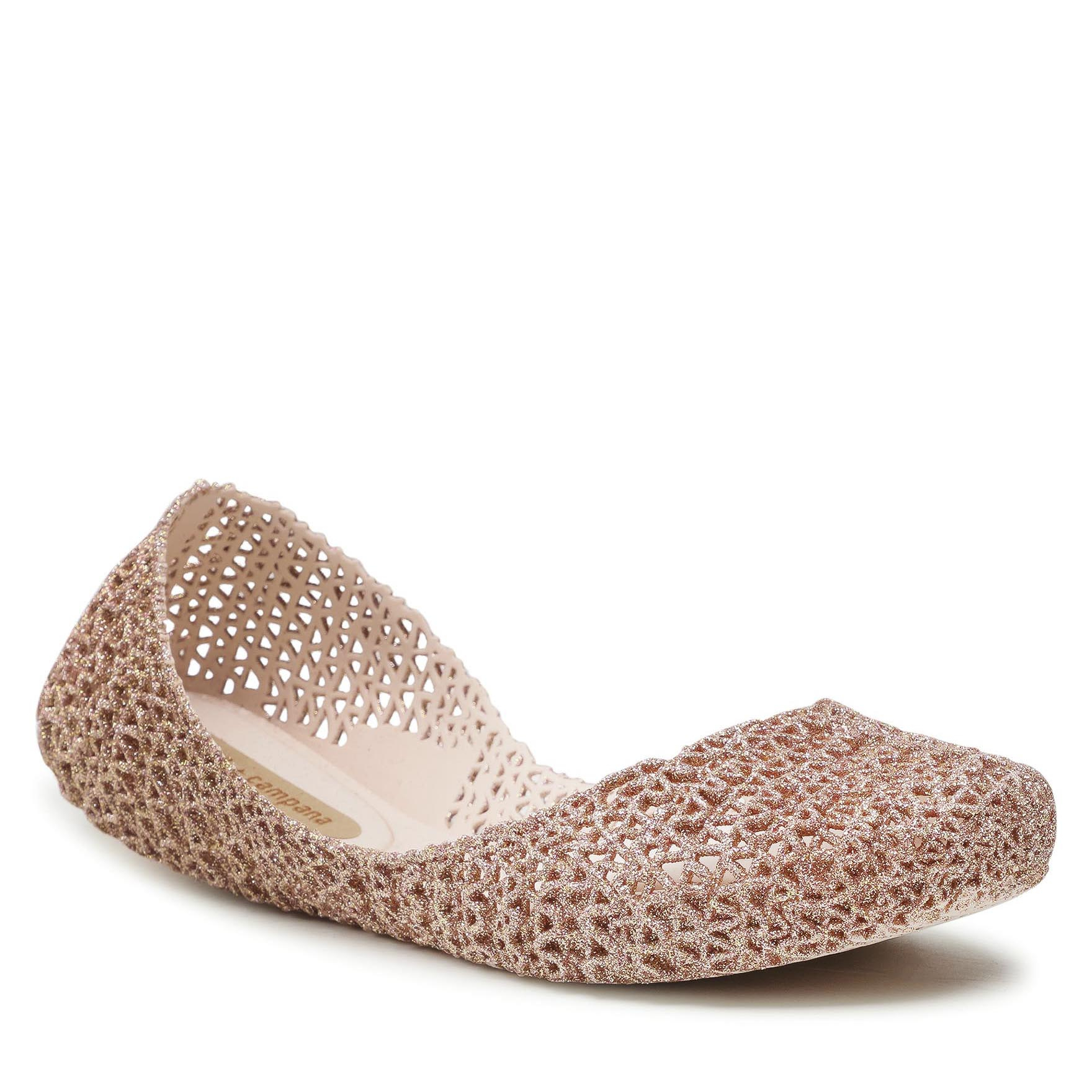 Melissa Baleriny Campana Papel VII Ad 31512 Beige/Glitter 52326