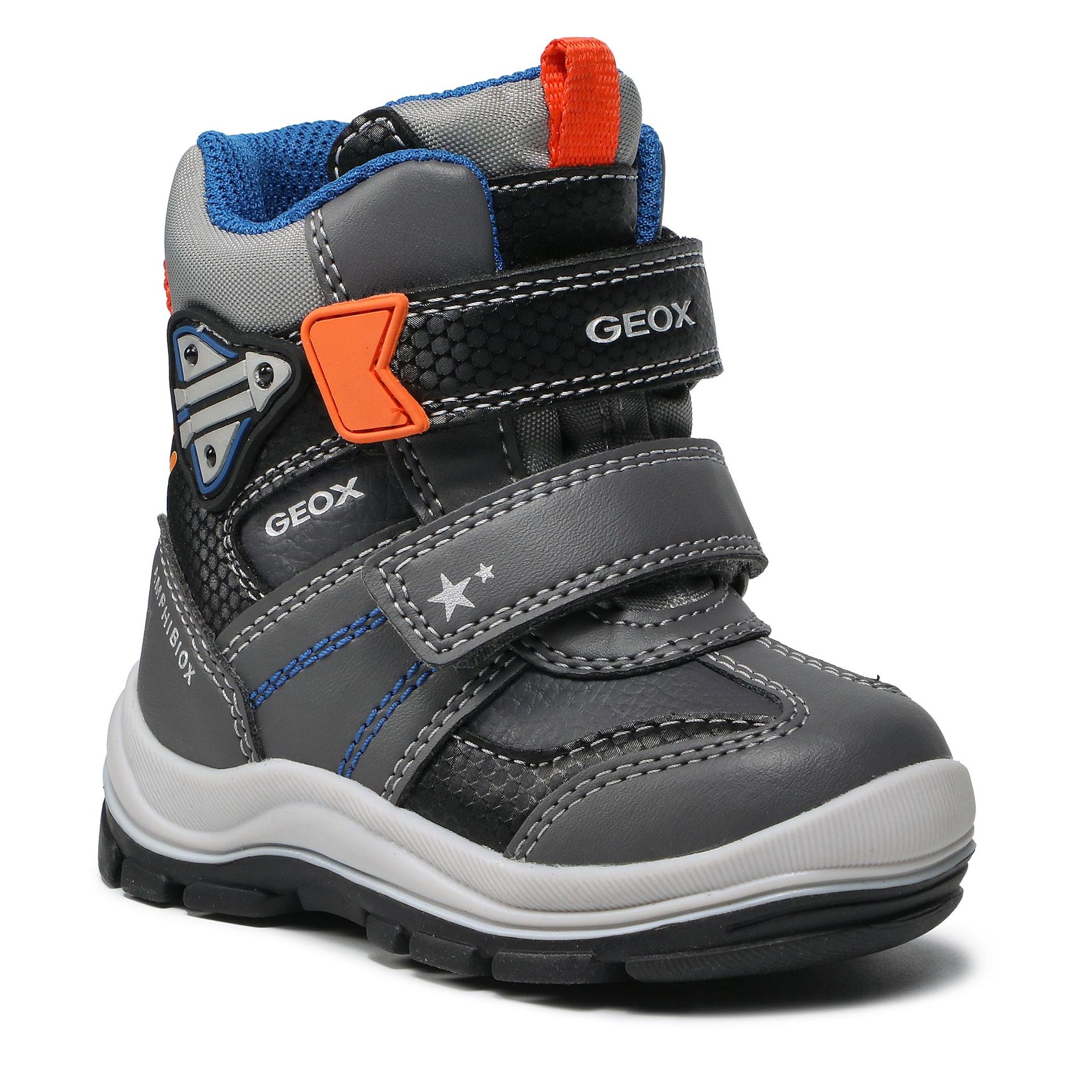 Geox Śniegowce B Flanfil B.B Abx A B163VA 054FU C0062 M Dk Grey/Black