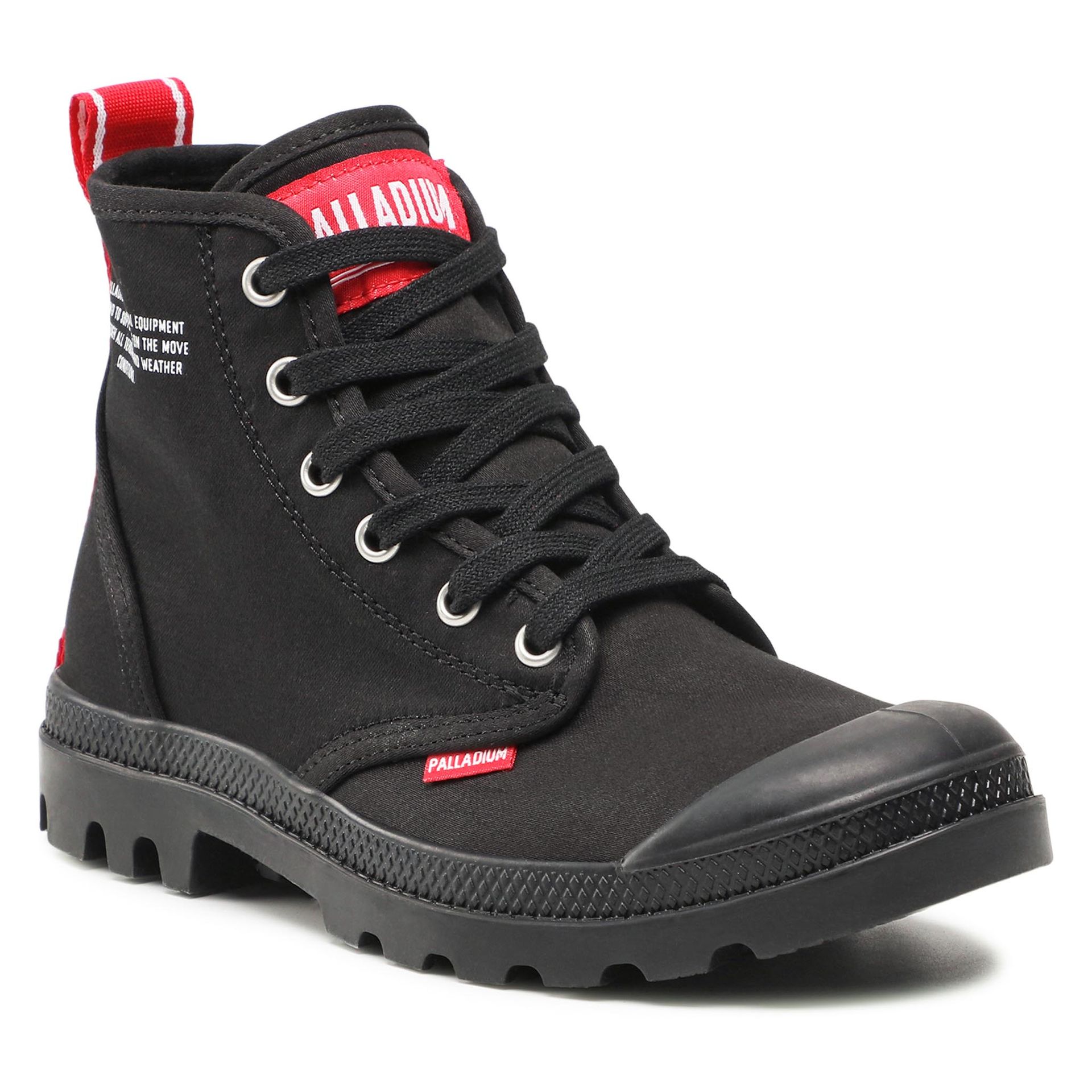 Palladium Trapery Pampa Hi Dare 76258-008-M Black 1