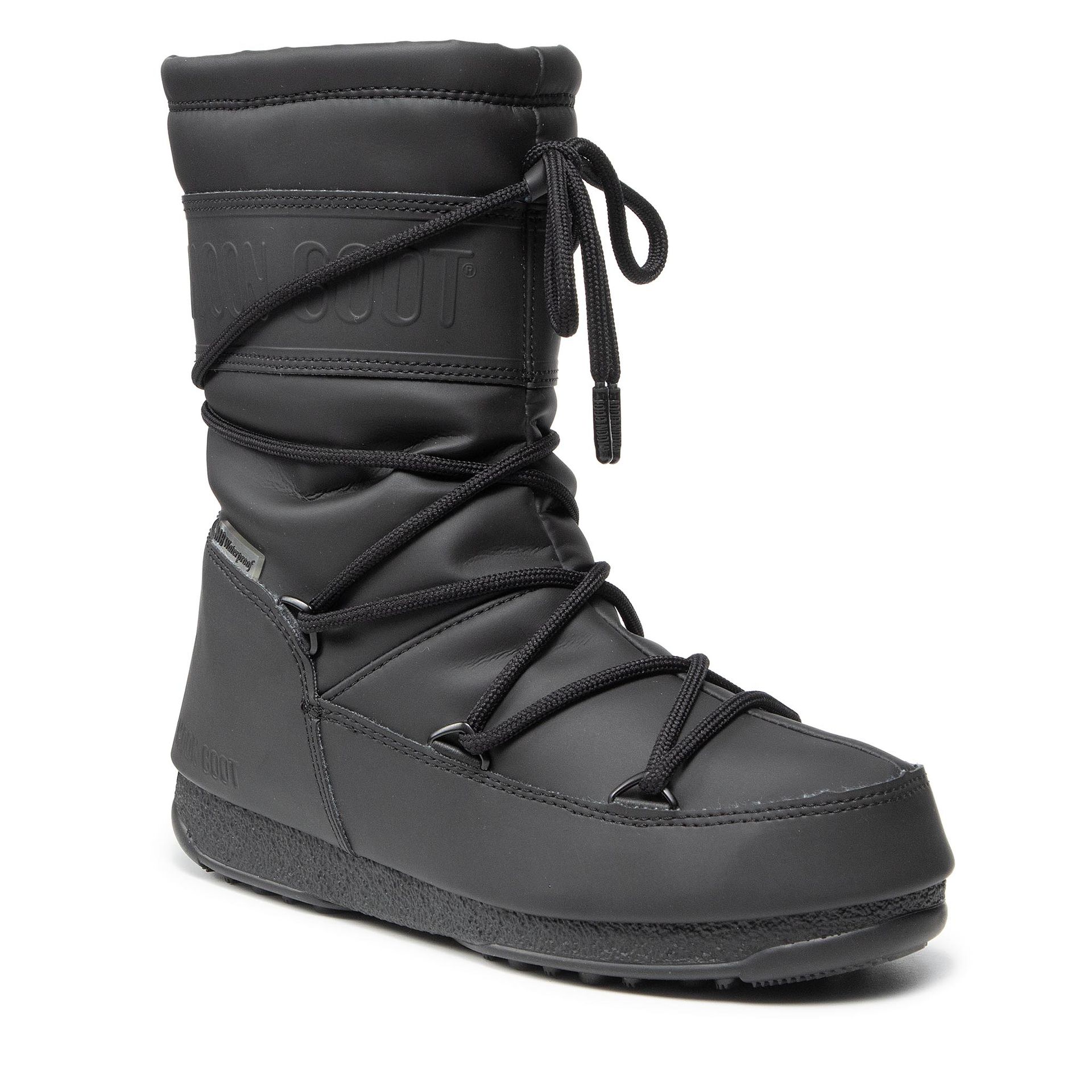 Moon Boot Śniegowce Mid Rubber Wp 24010300 Black