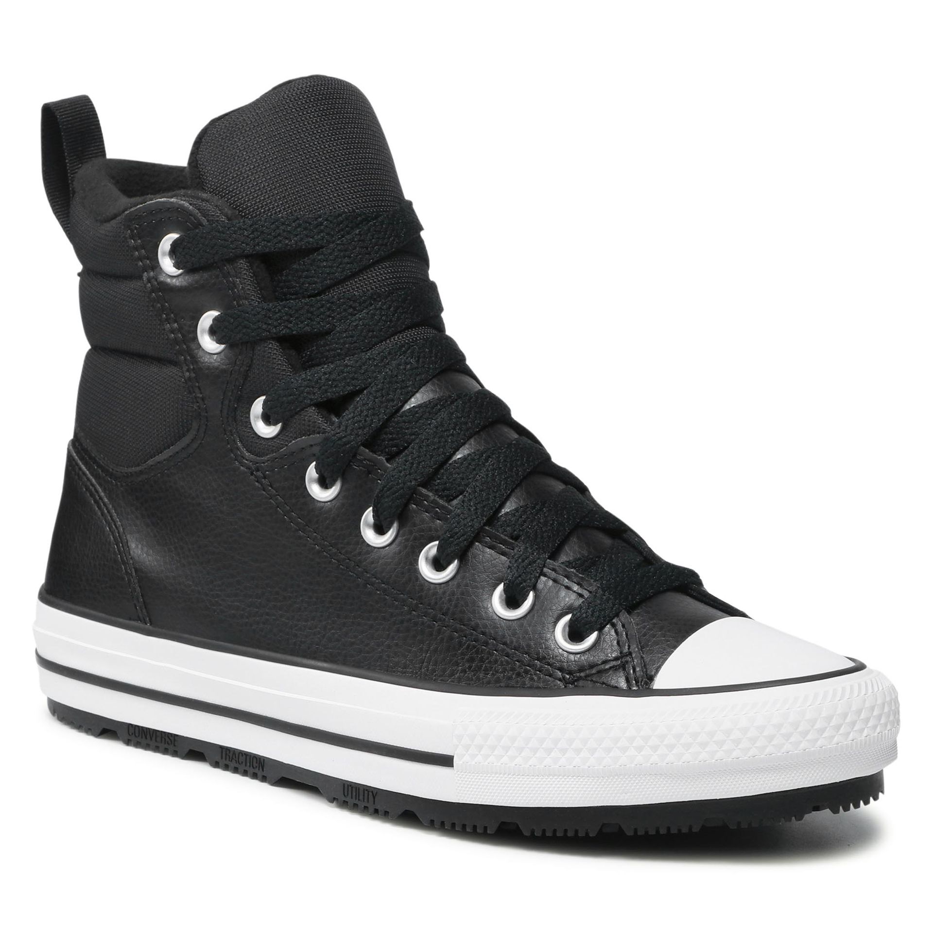 Trampki CONVERSE - Ctas Berkshire Boot Hi 171448C Black/White/Black