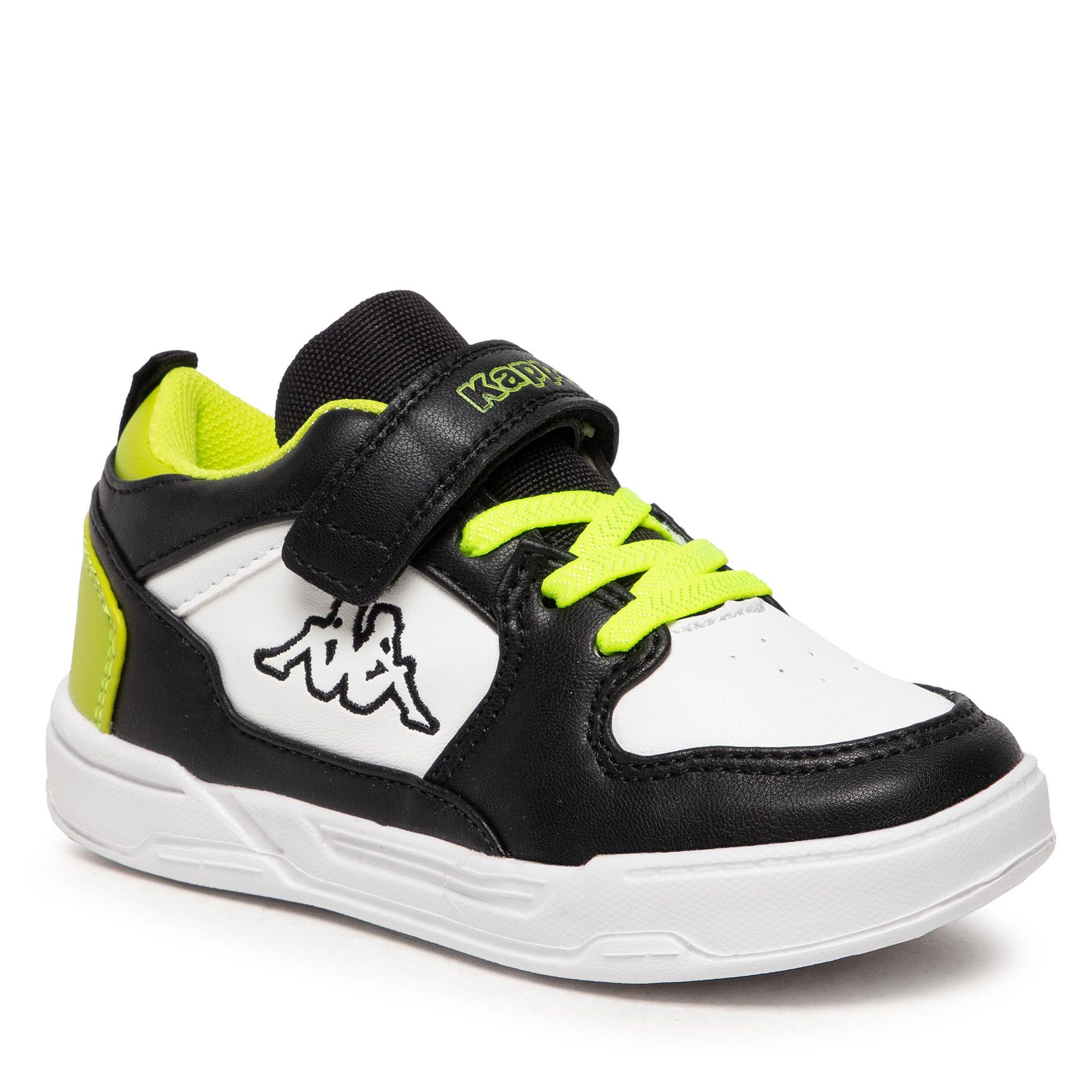 Kappa Sneakersy Lineup Low K 260932K Black/Lime 1133