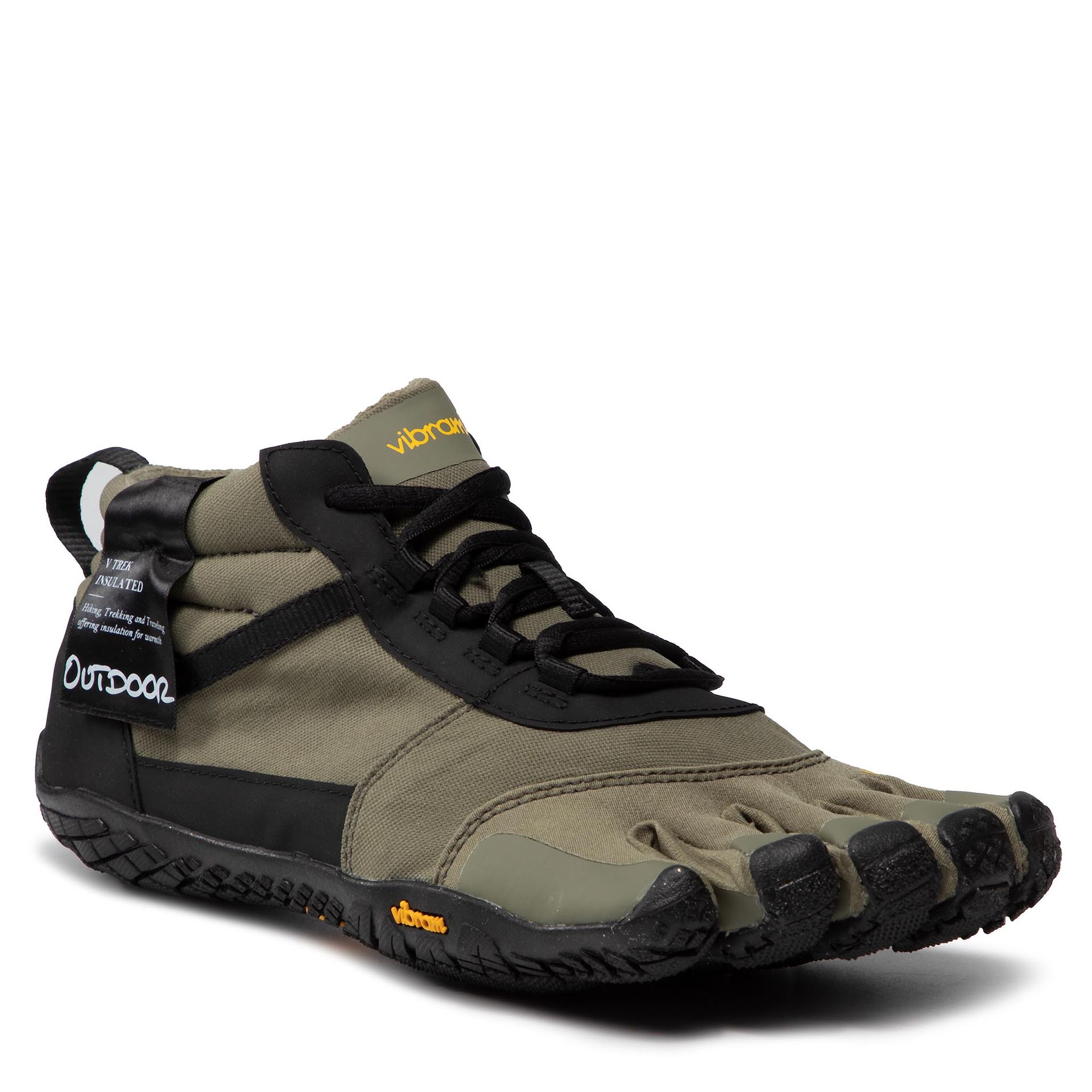 Buty VIBRAM FIVEFINGERS - V-Trek Insulated 20M7803 Military/Black