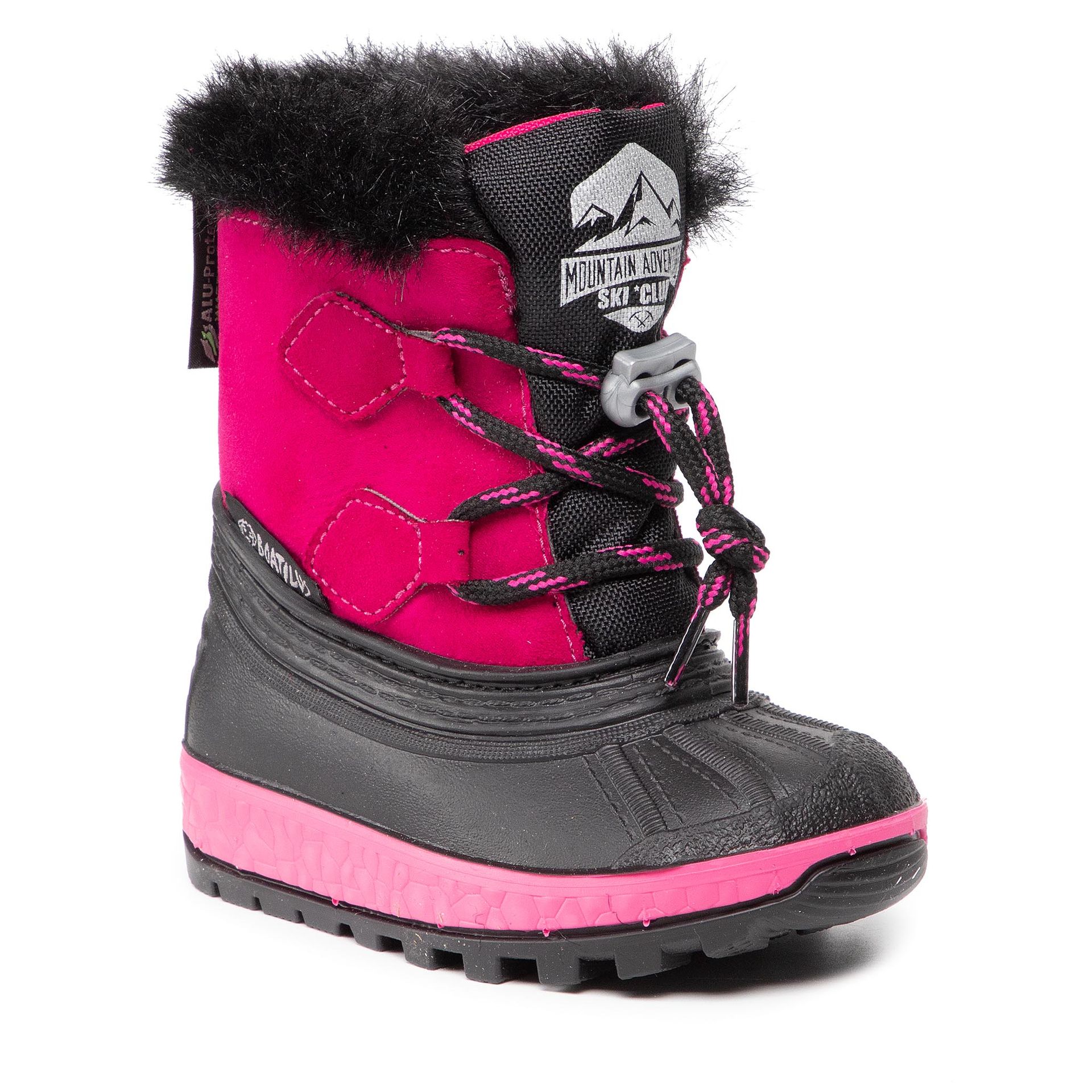 Śniegowce BOATILUS - Kd Joggy Sint Leather Boot NJ16 VAR.21ZU Fuscia