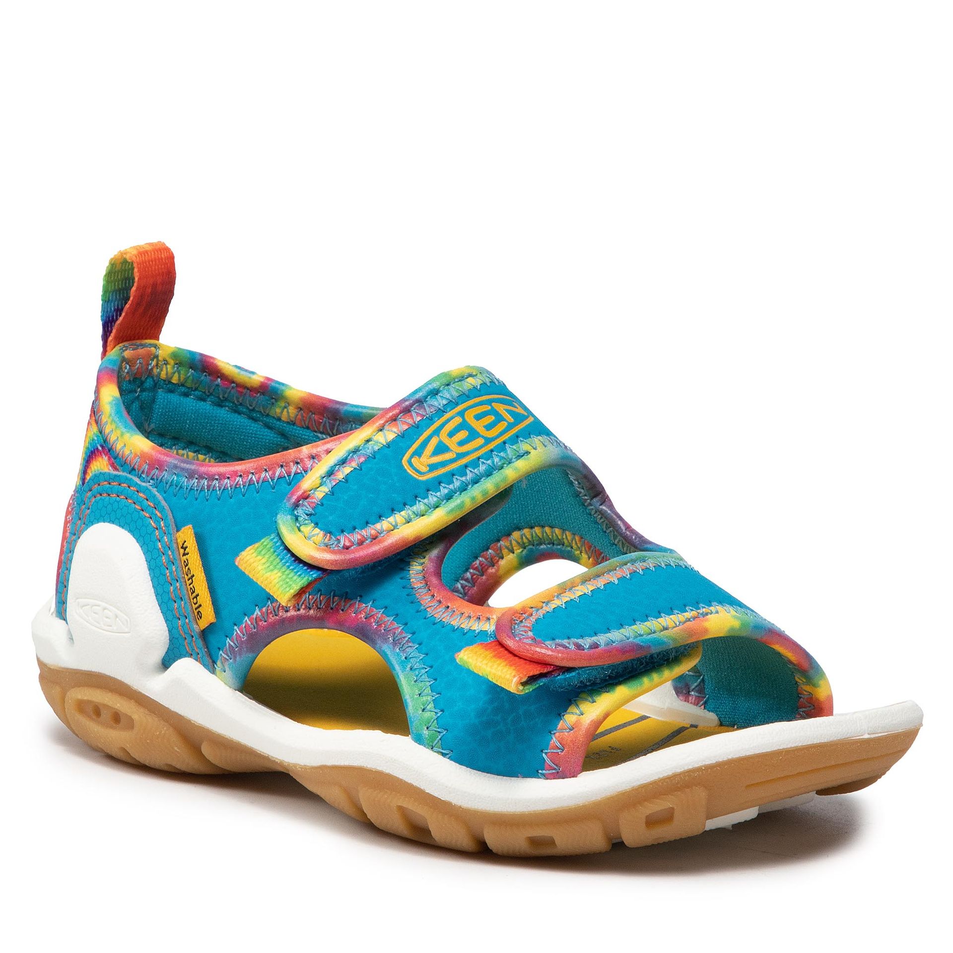 Keen Sandały Knotch Creek Ot 1025650 Tie Dye/Vivid Blue